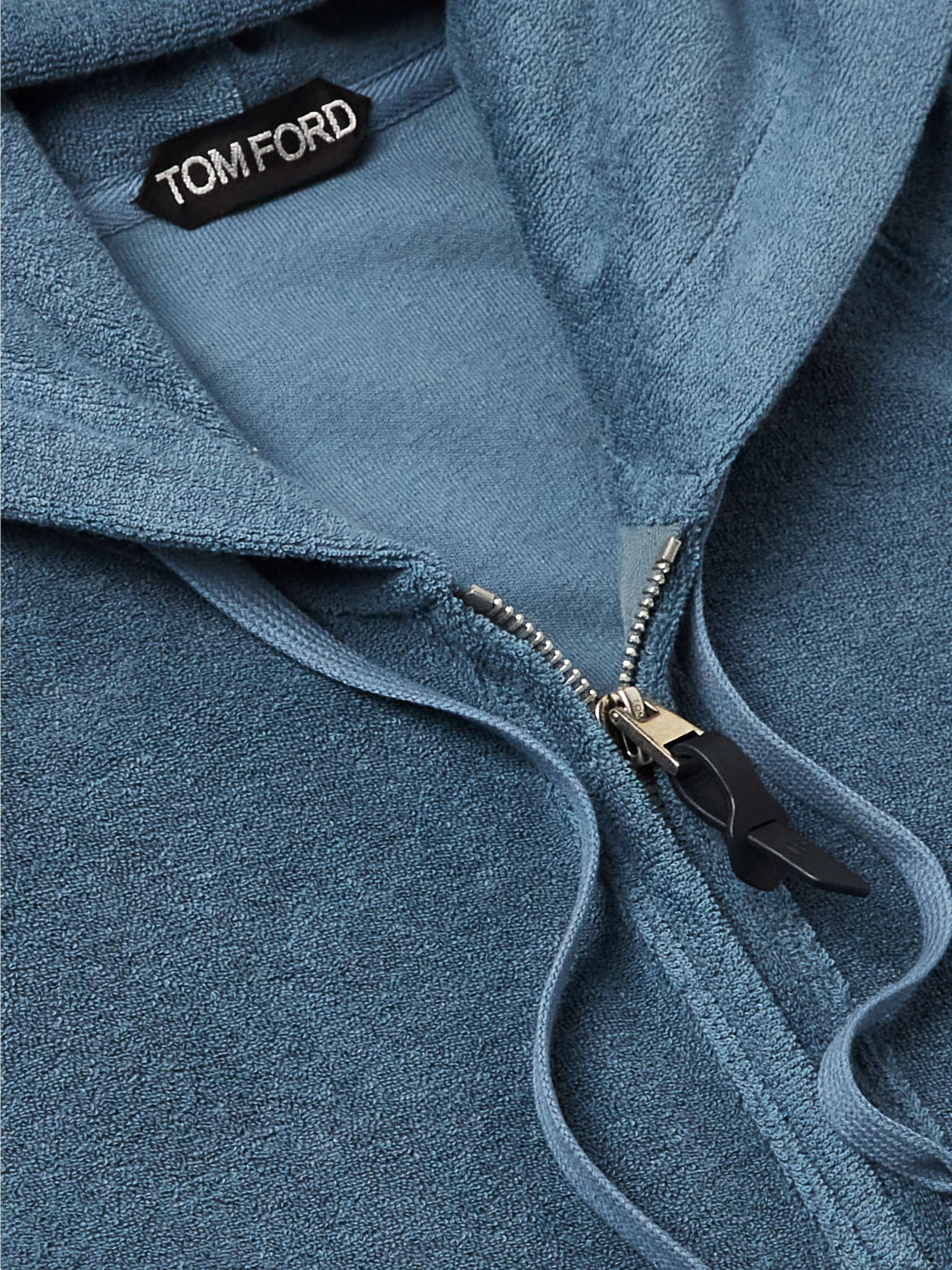 TOM FORD Slim-Fit Cotton-Terry Zip-Up Hoodie