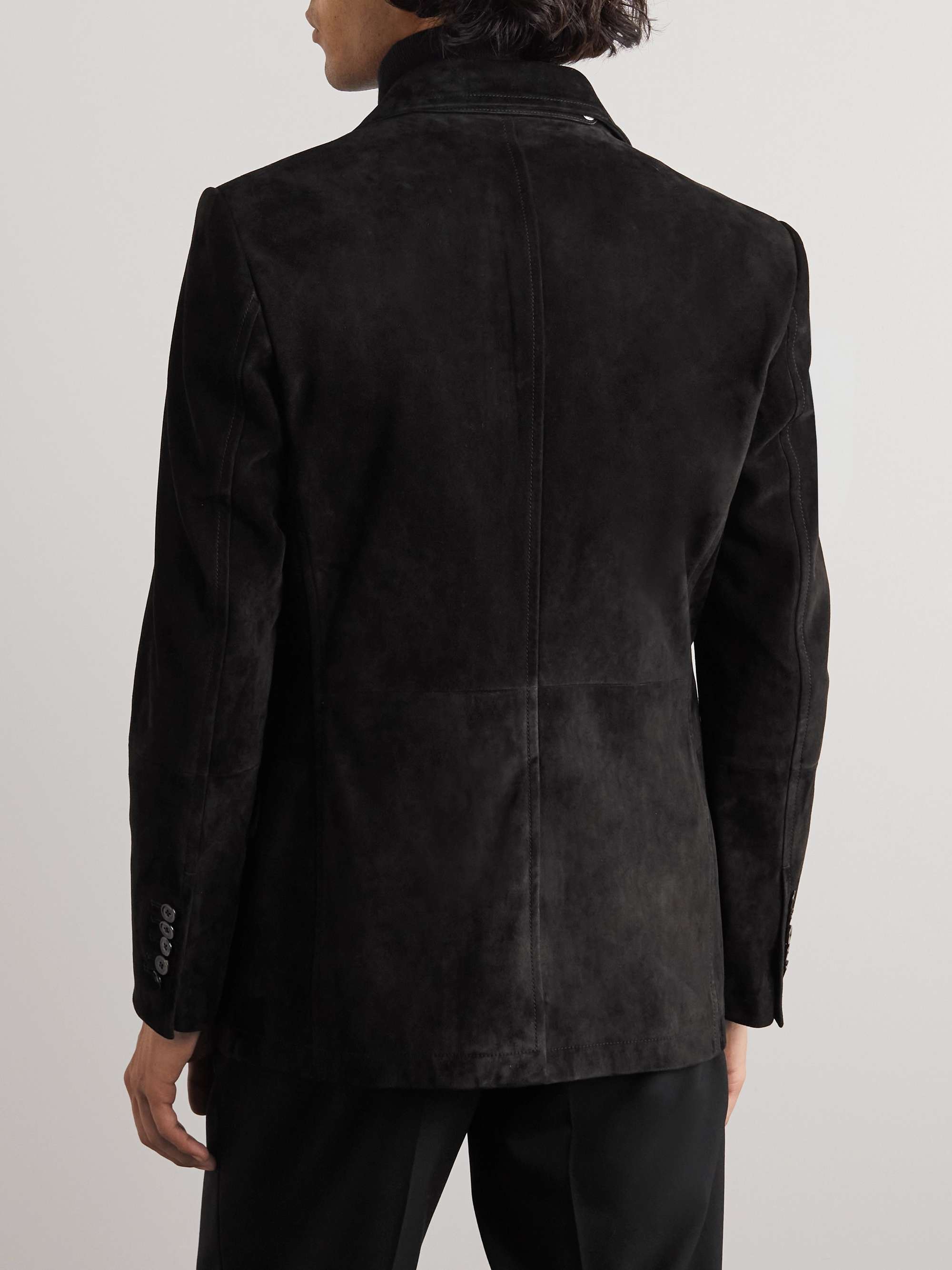 TOM FORD Suede Blazer