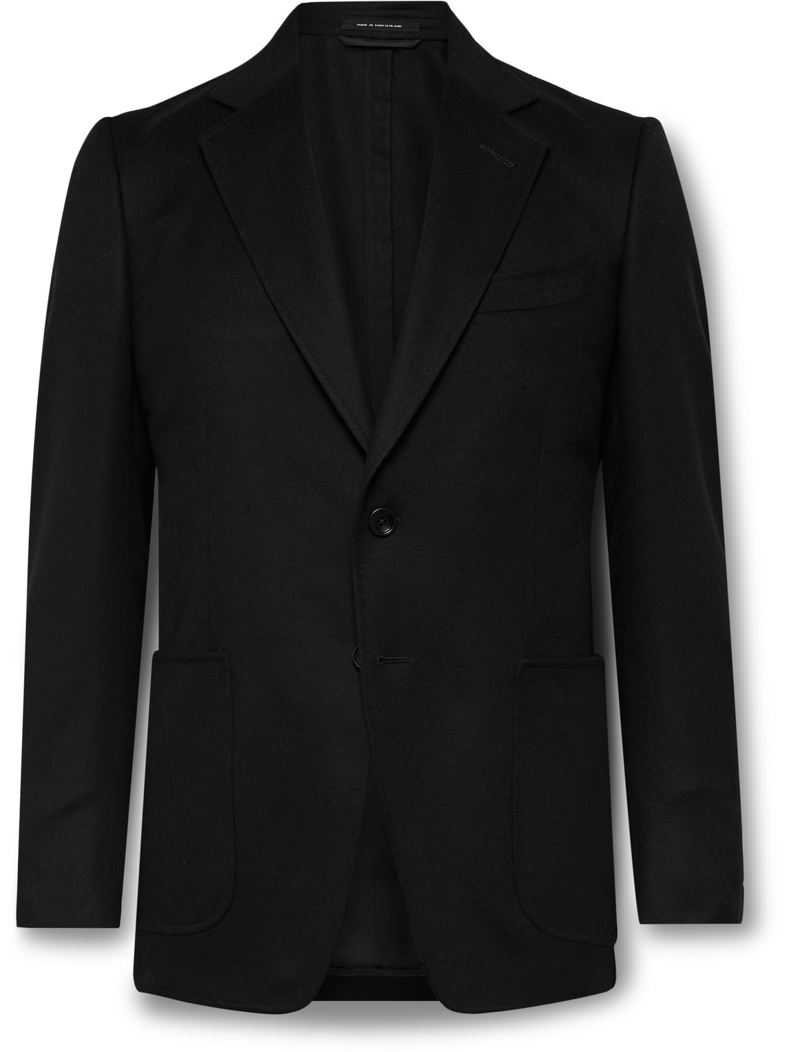 Tom Ford O'connor Slim-fit Brushed-cashmere Blazer In Black