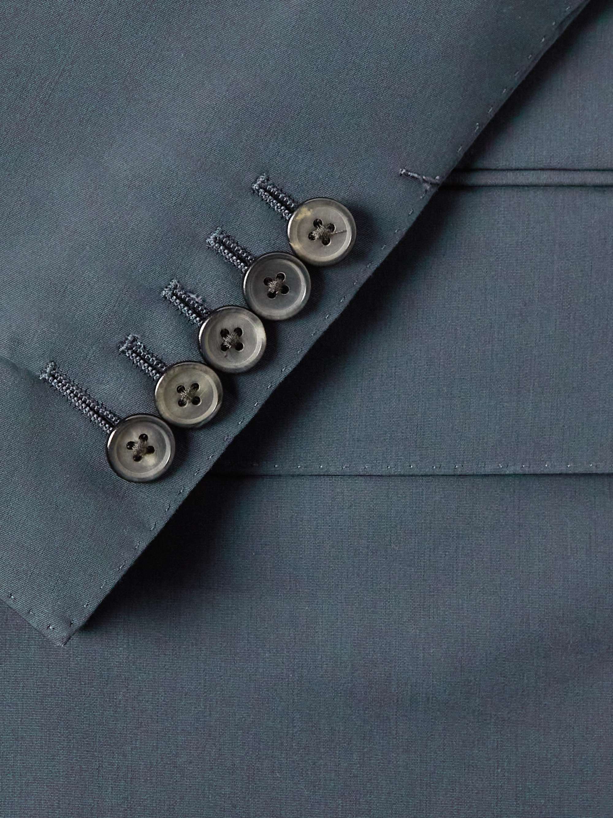 Shelton Cotton and Silk-Blend Suit Jacket