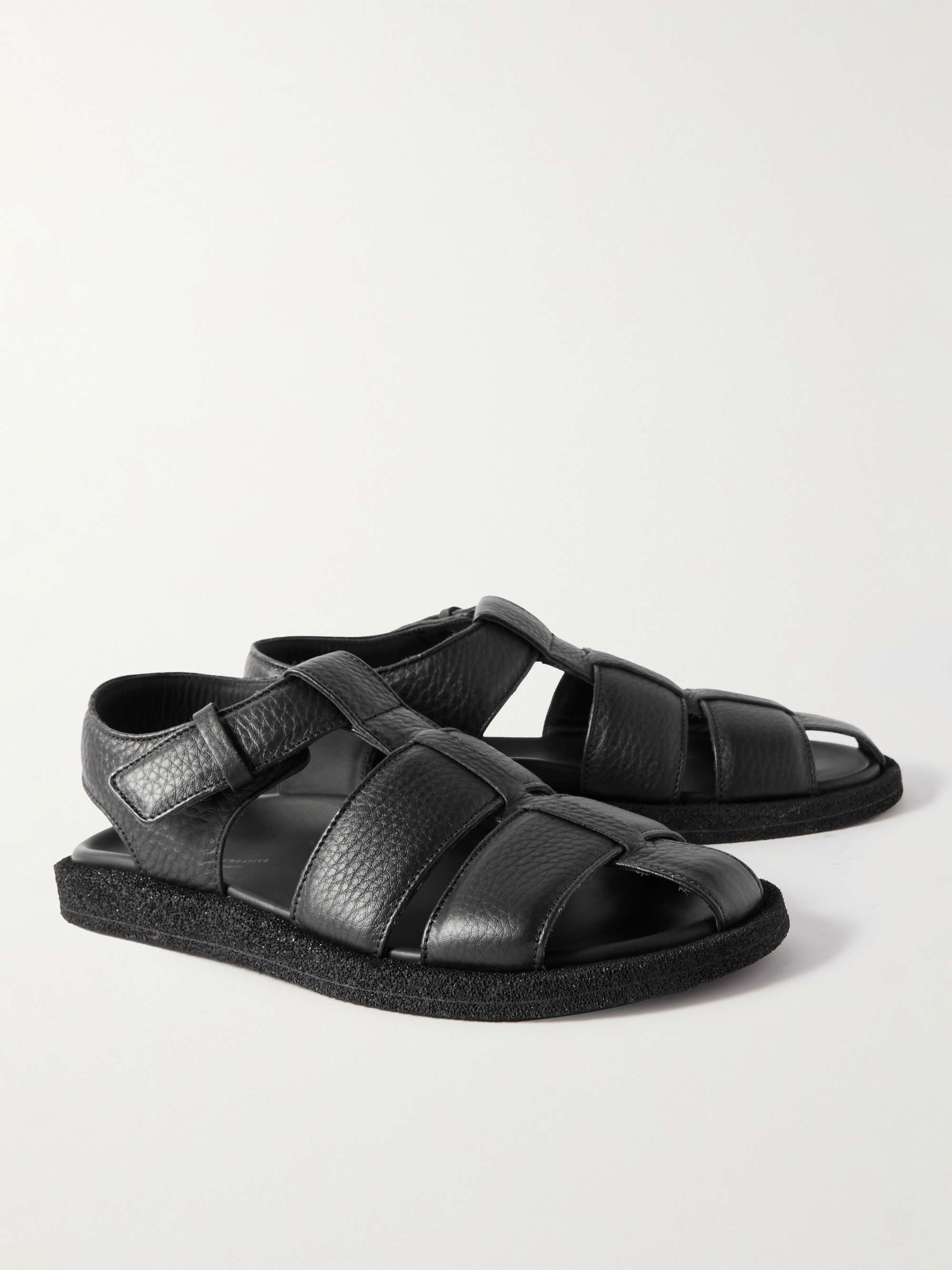 OFFICINE CREATIVE Full-Grain Leather Sandals
