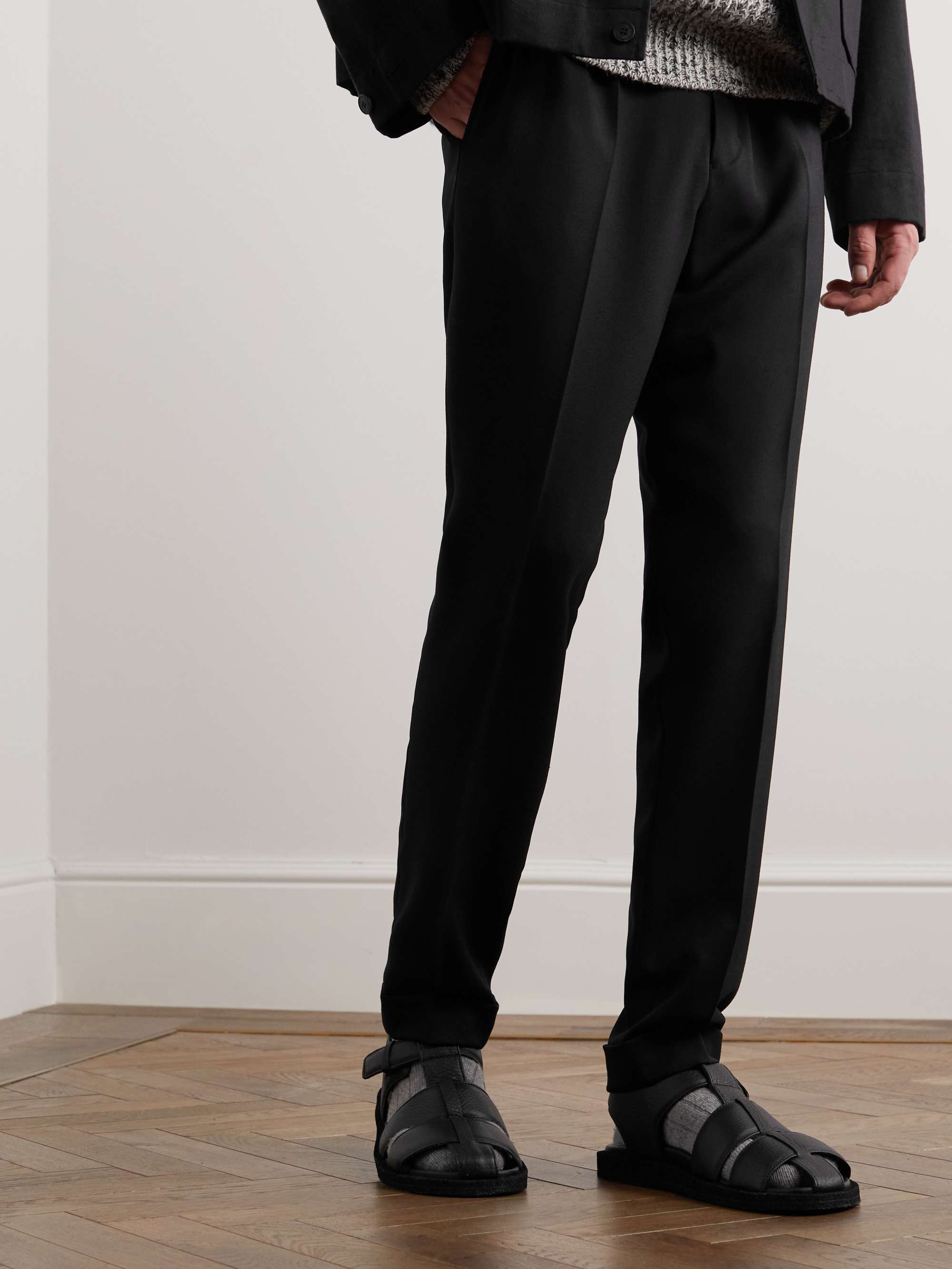 OFFICINE CREATIVE Full-Grain Leather Sandals