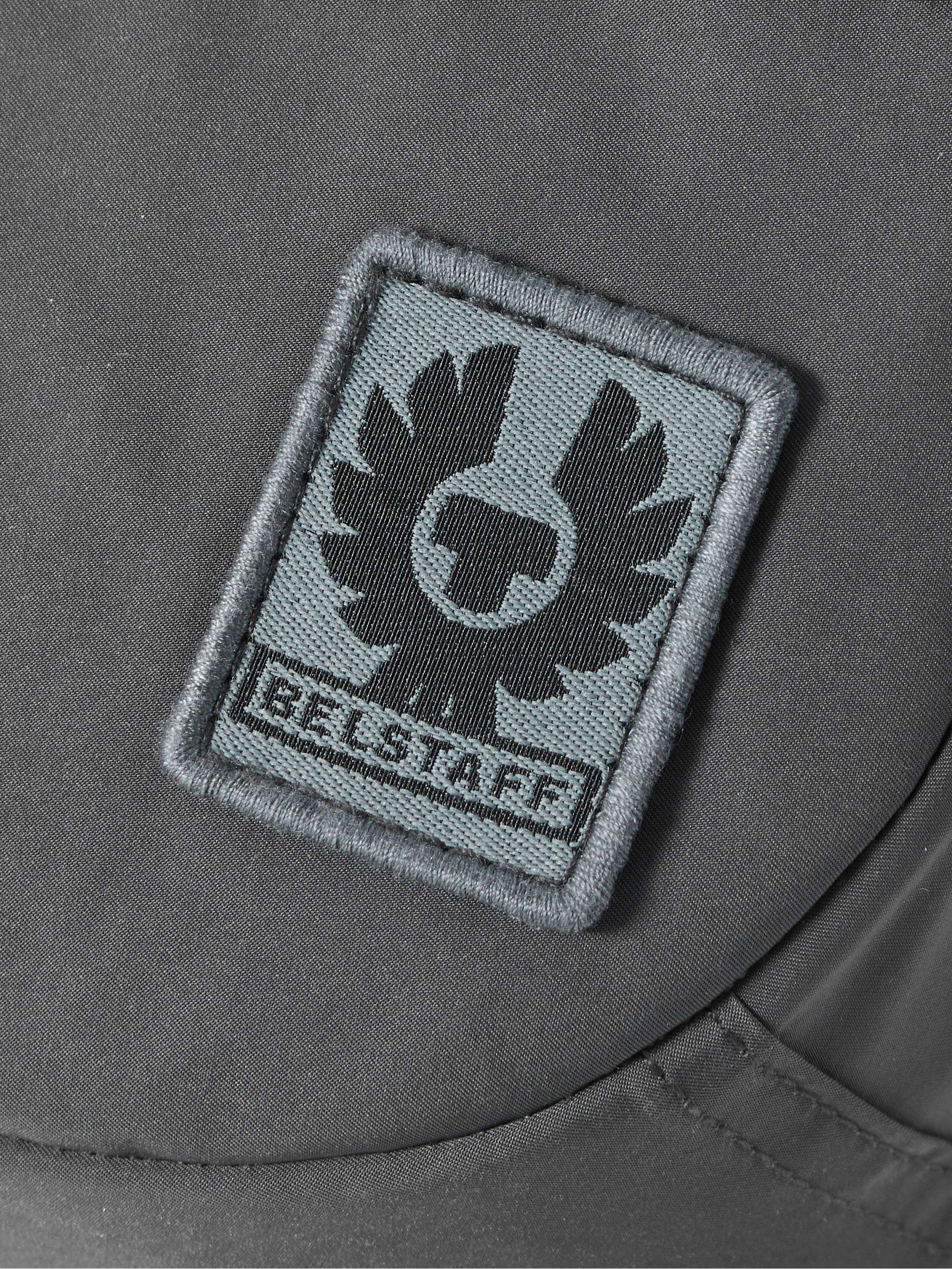BELSTAFF Logo-Appliquéd Webbing-Trimmed Ripple Shell Belt Bag
