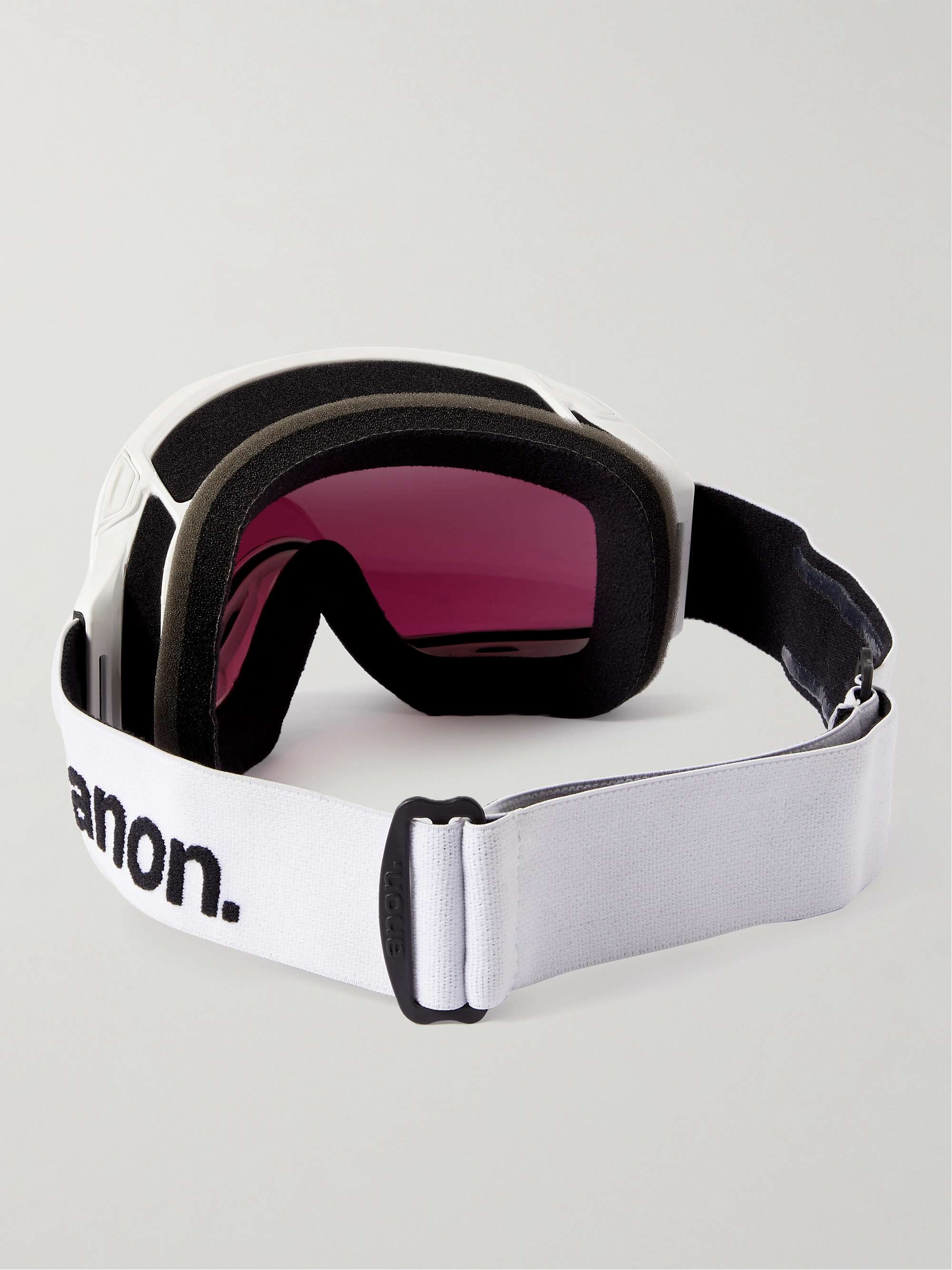 ANON M4 Cylindrical Ski Goggles and Stretch-Jersey Face Mask