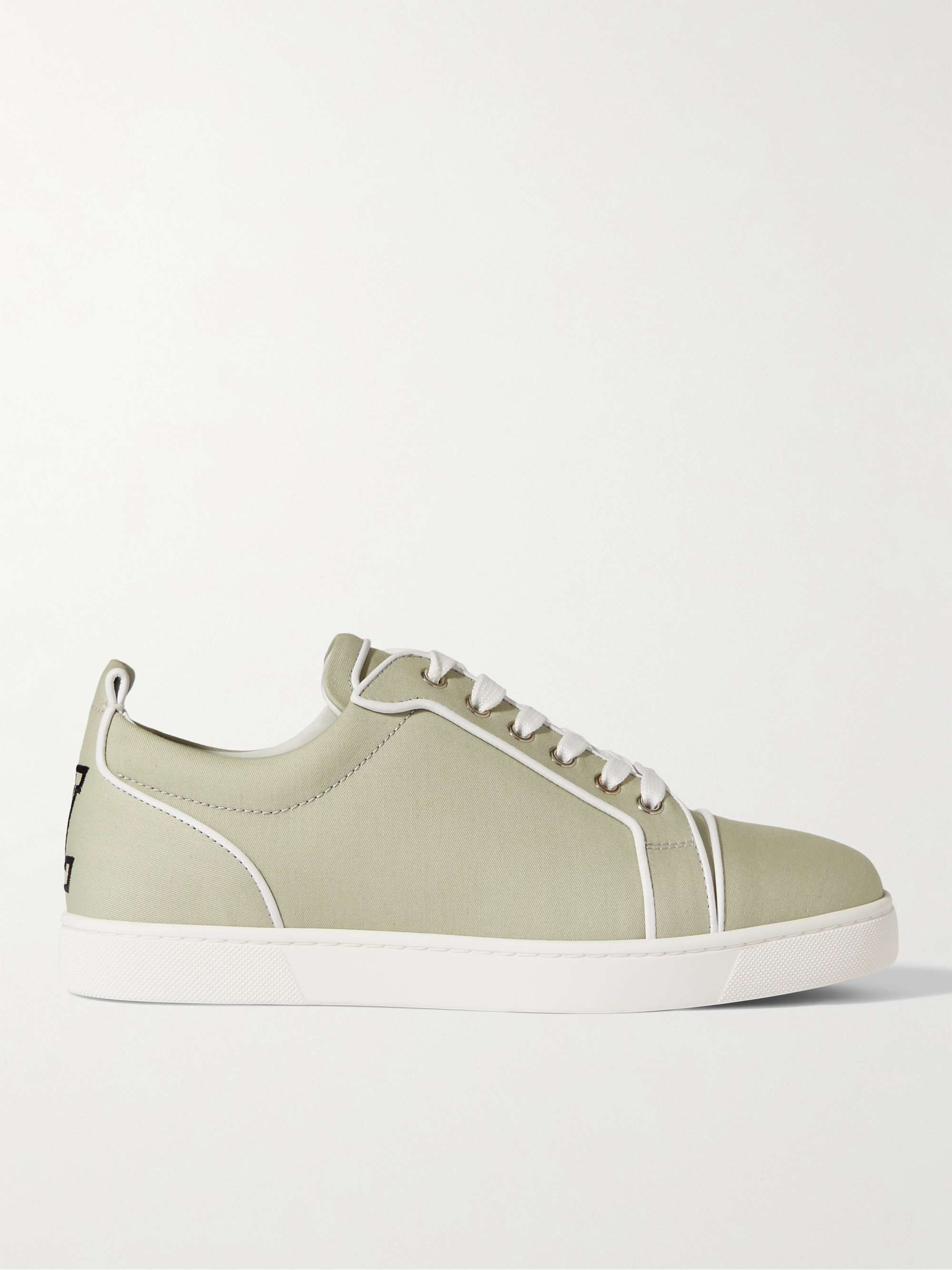 LOUBOUTIN Rantulow Full-Grain Sneakers for Men | MR PORTER