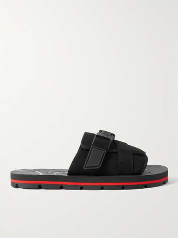 Louboutin sliders mens on sale