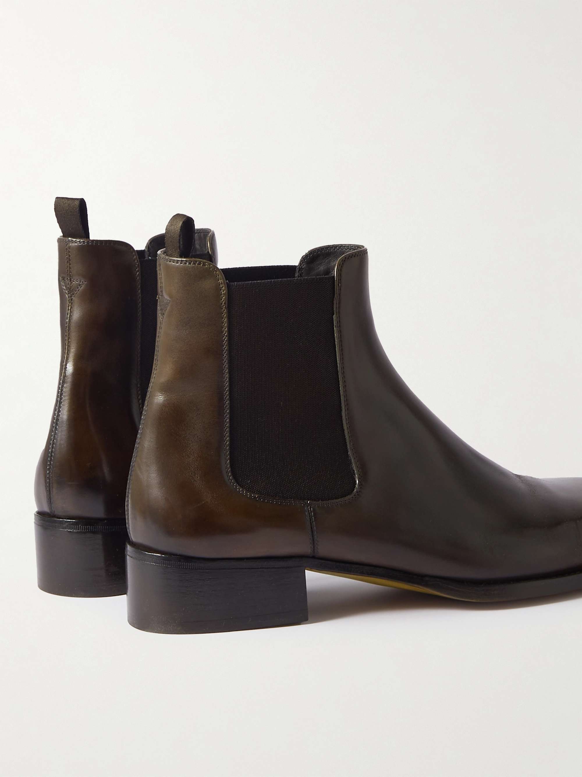 TOM FORD Leather Chelsea Boots