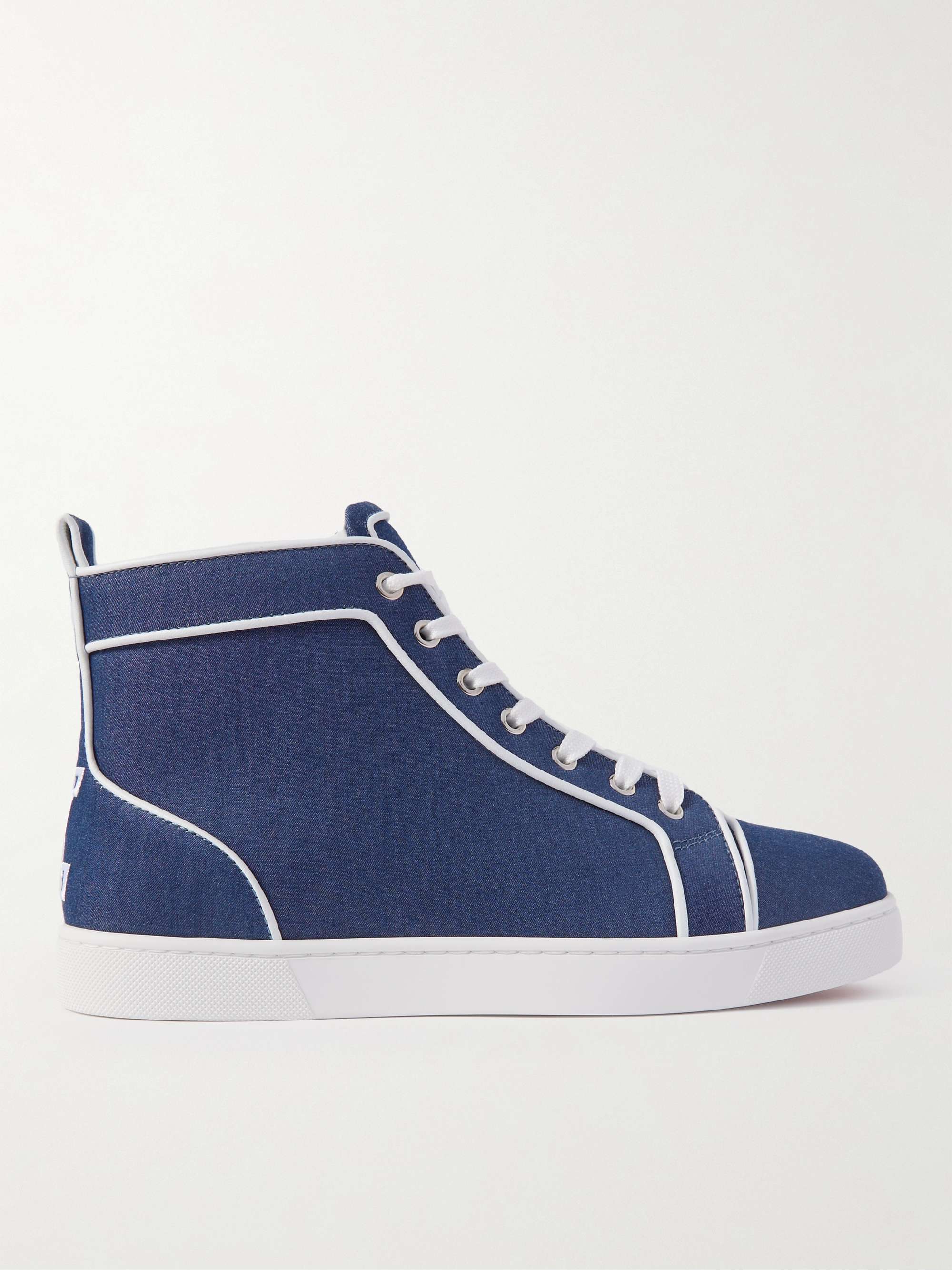 Navy Louis High-Tops by Christian Louboutin – Boyds