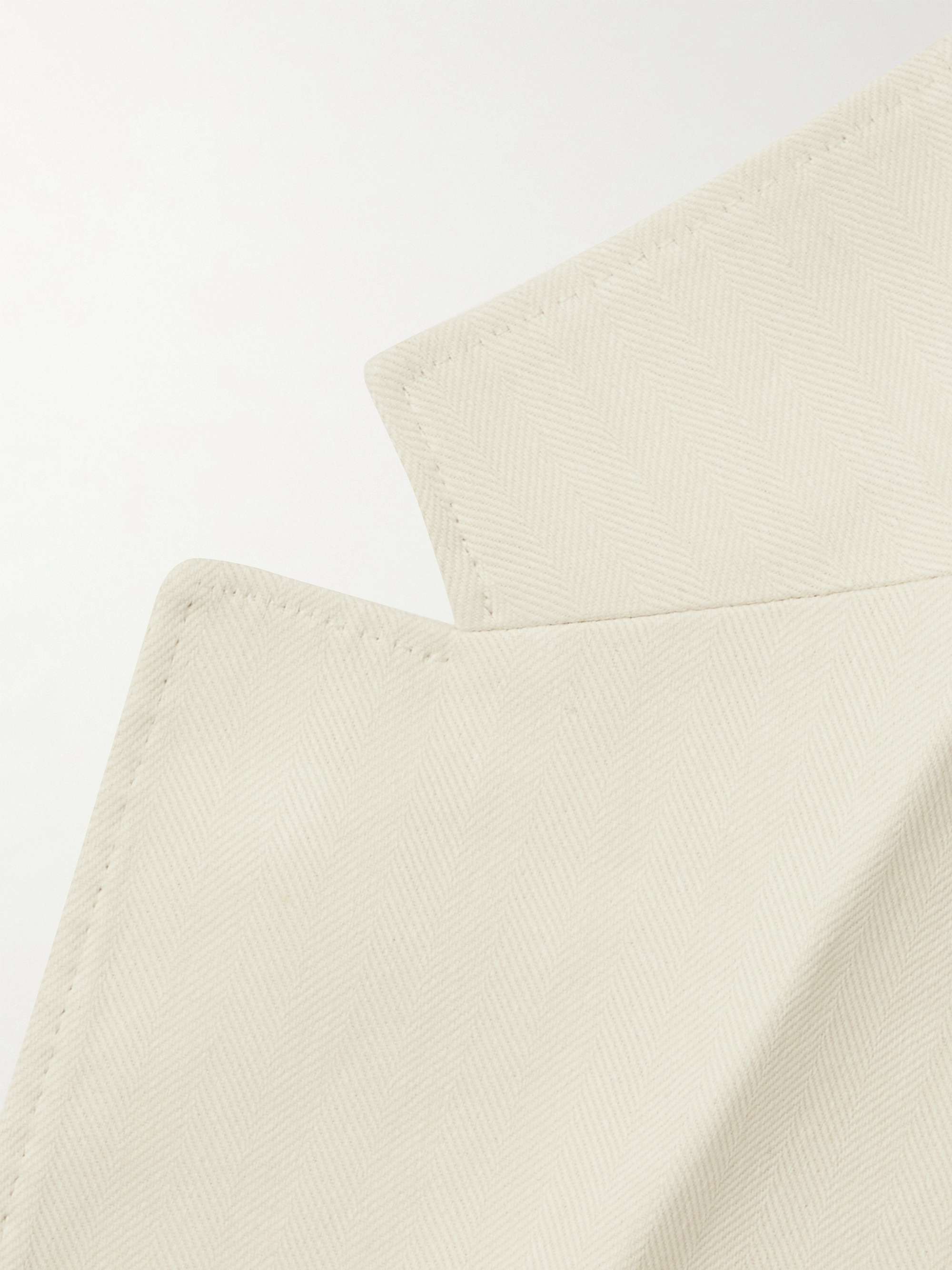 BRUNELLO CUCINELLI Herringbone Twill Blazer