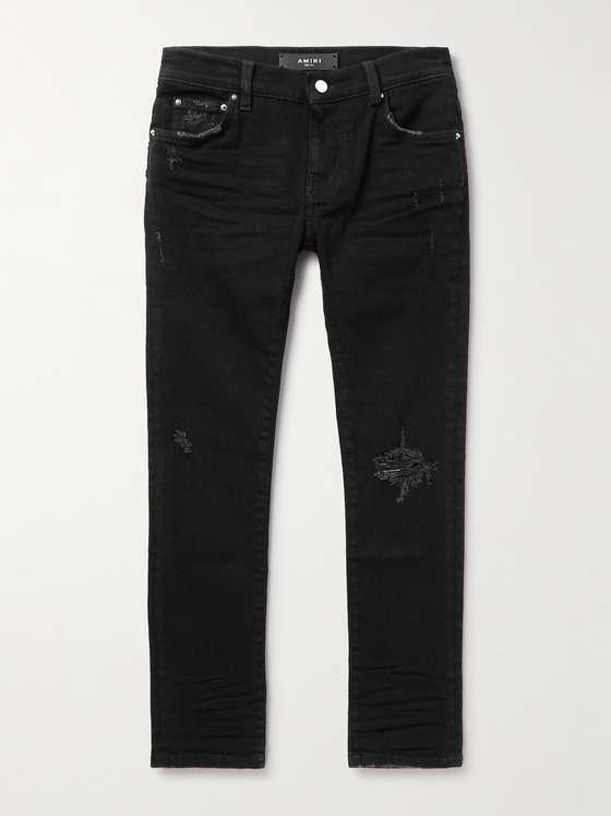 mrporter.com | Skinny-Fit Distressed Jeans