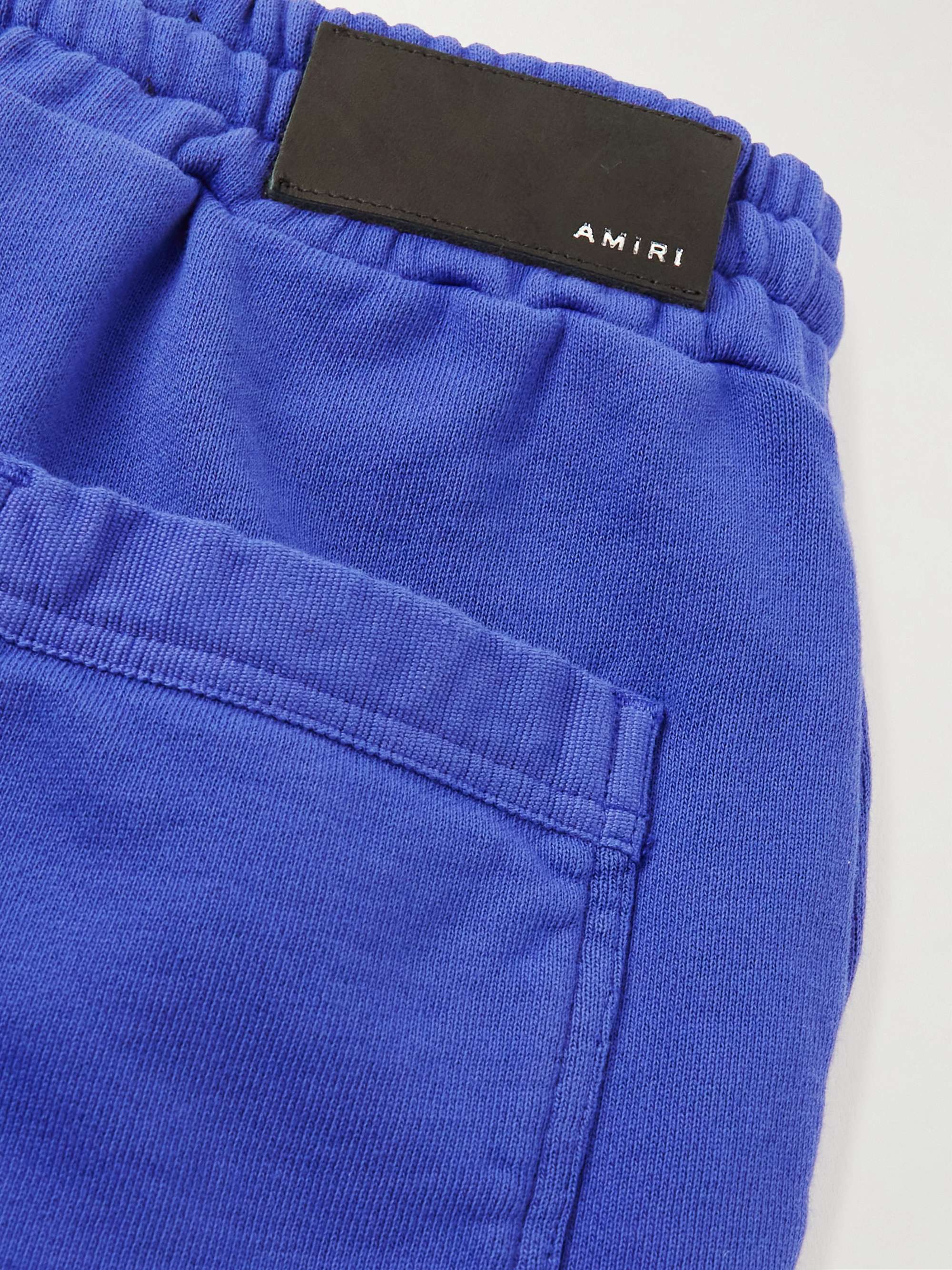 AMIRI KIDS Pantaloni sportivi in jersey di cotone con logo