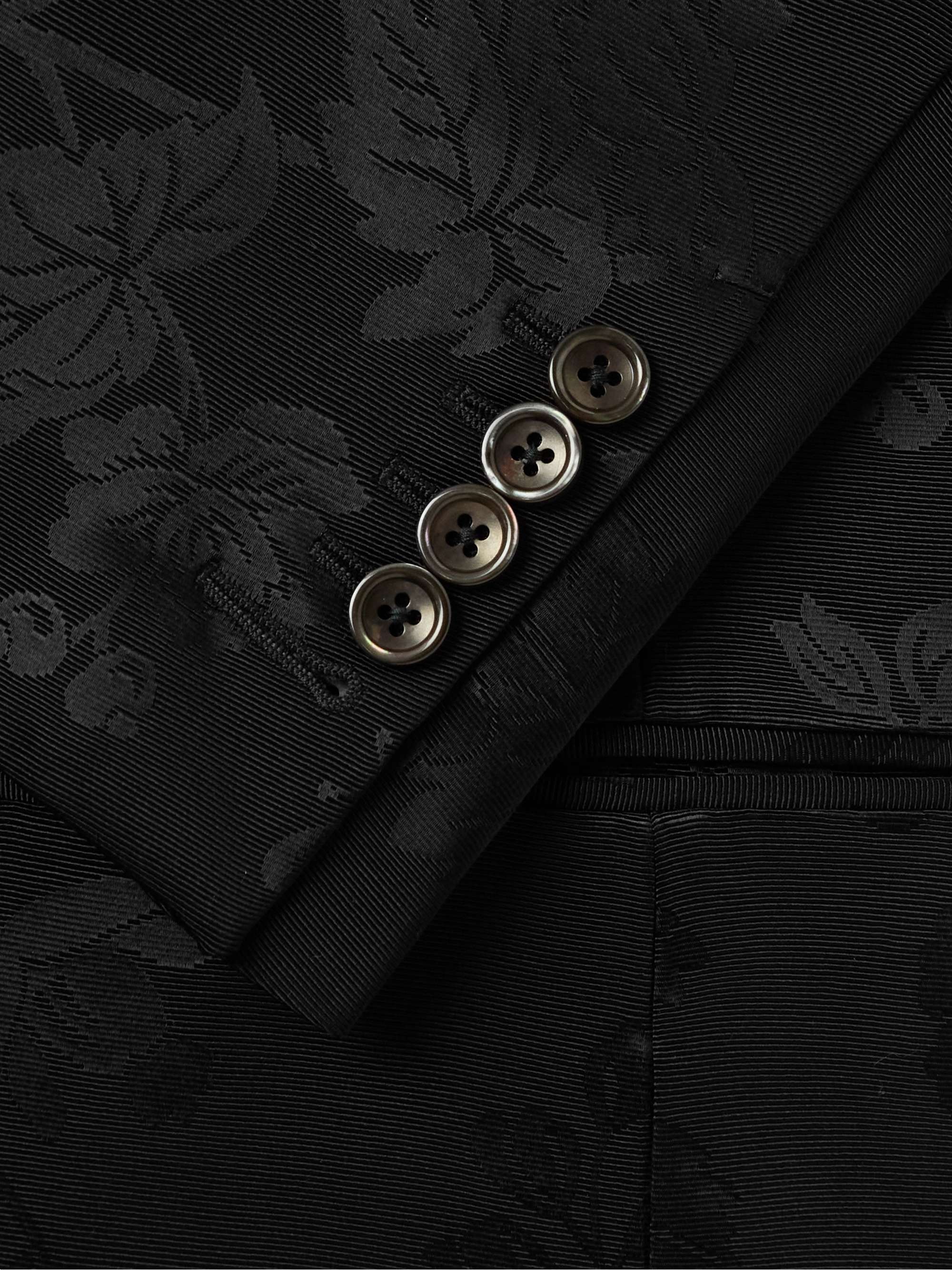 TOM FORD Shelton Satin-Jacquard Twill Tuxedo Jacket