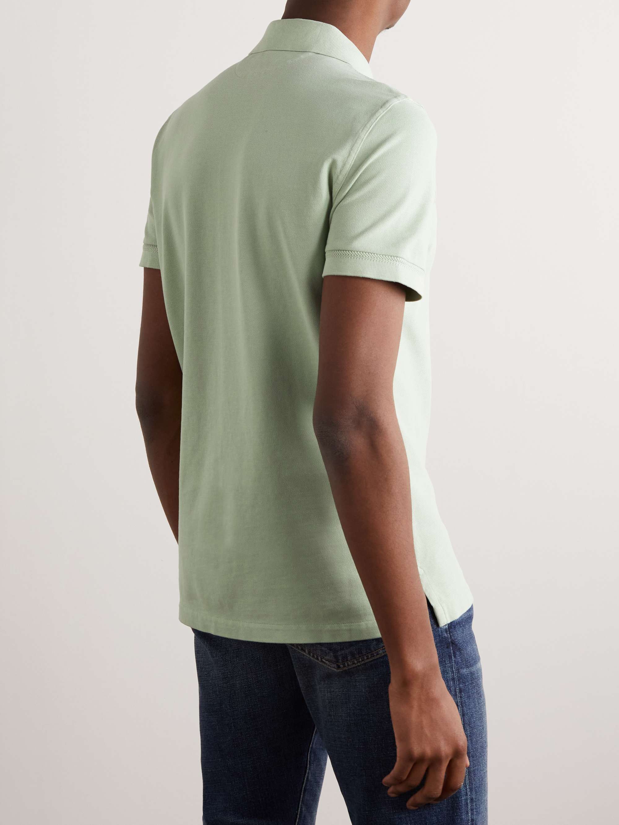 TOM FORD Cotton-Piqué Polo Shirt