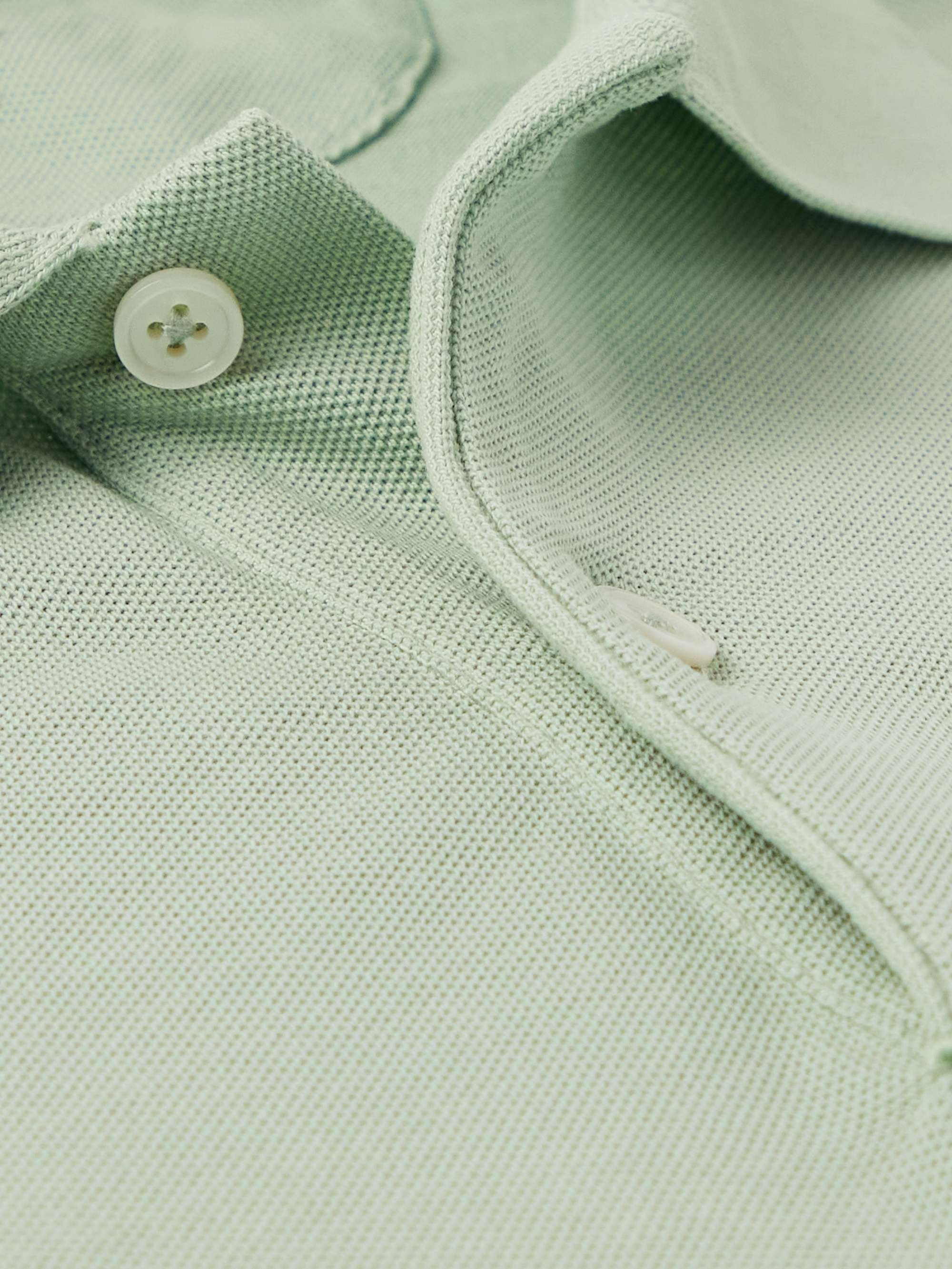 TOM FORD Cotton-Piqué Polo Shirt