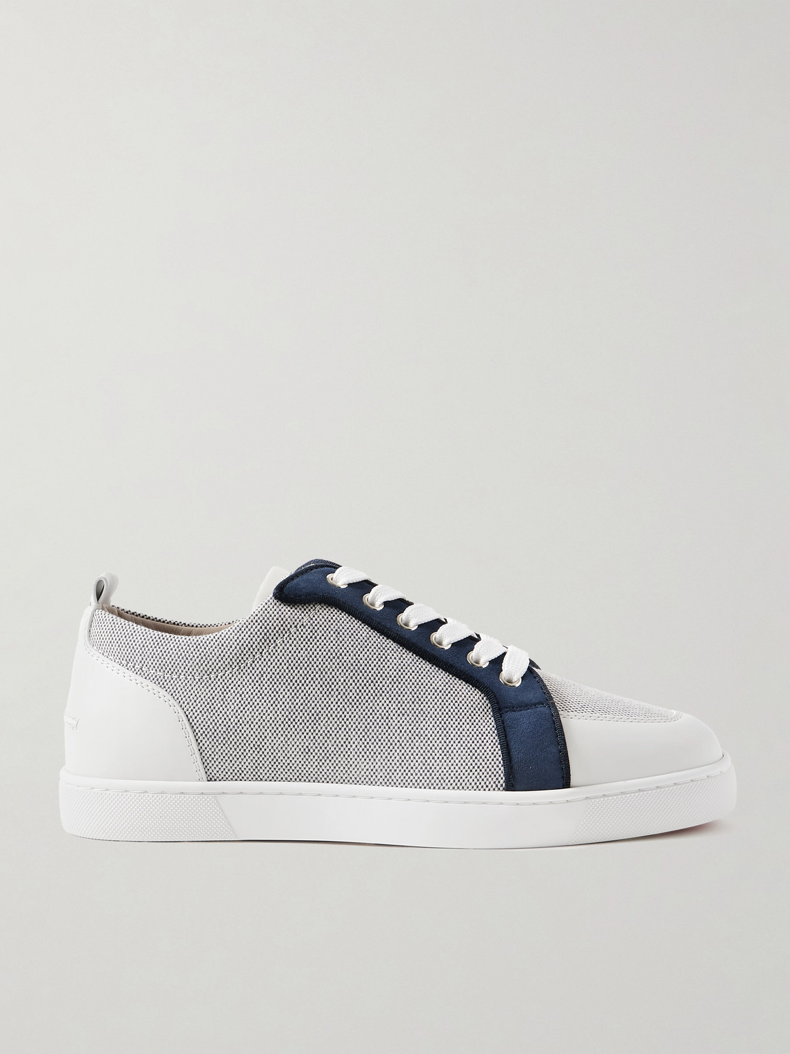 Christian Louboutin Rantulow Suede and Leather-Trimmed Canvas Sneakers - Men