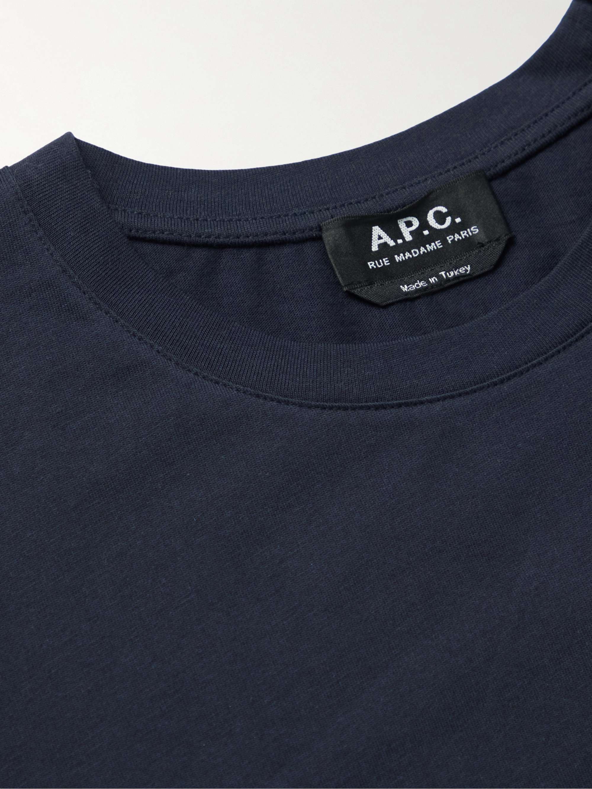 A.P.C. Jimmy Cotton-Jersey T-Shirt
