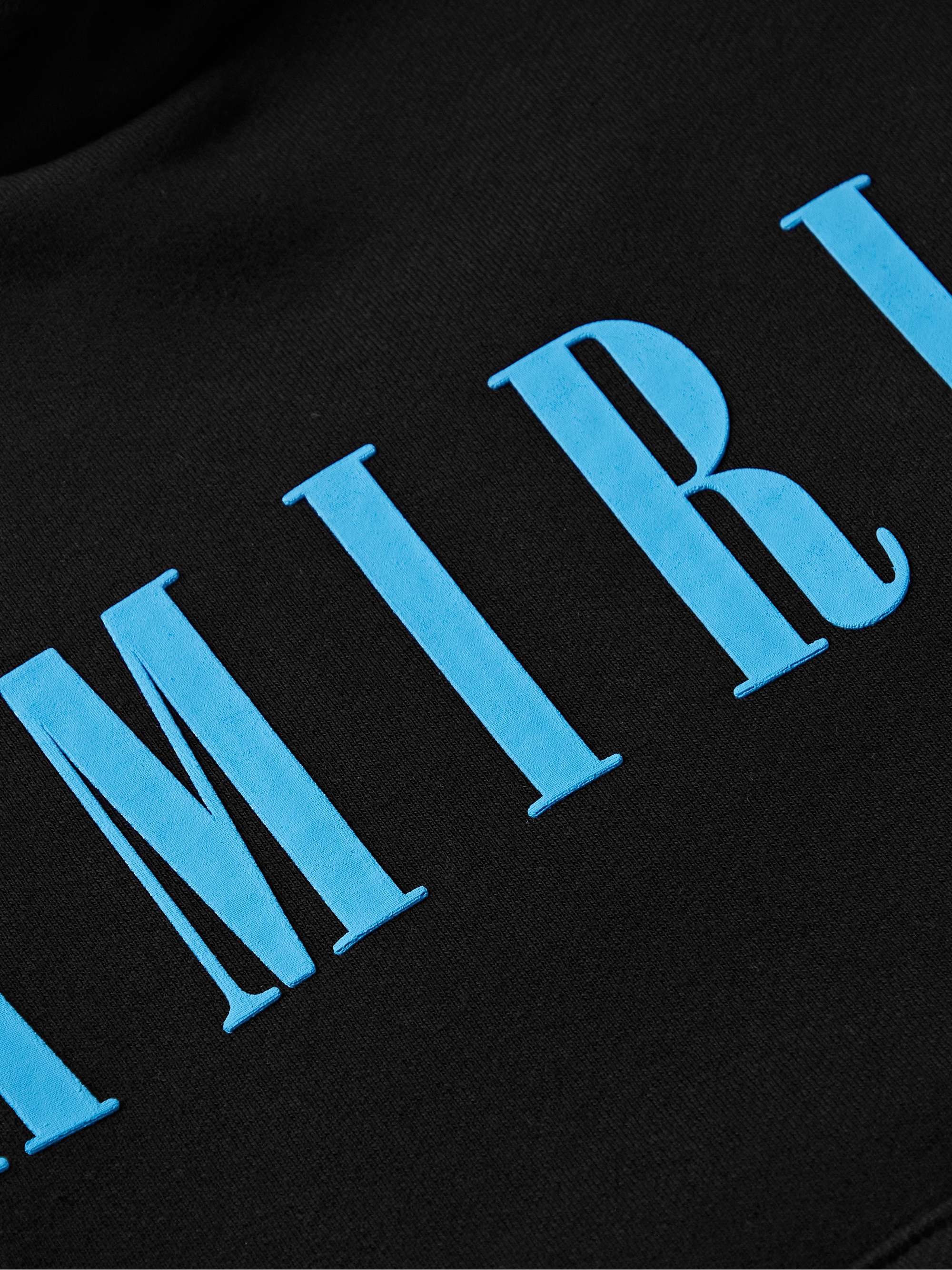 AMIRI Logo-Print Cotton-Jersey Hoodie