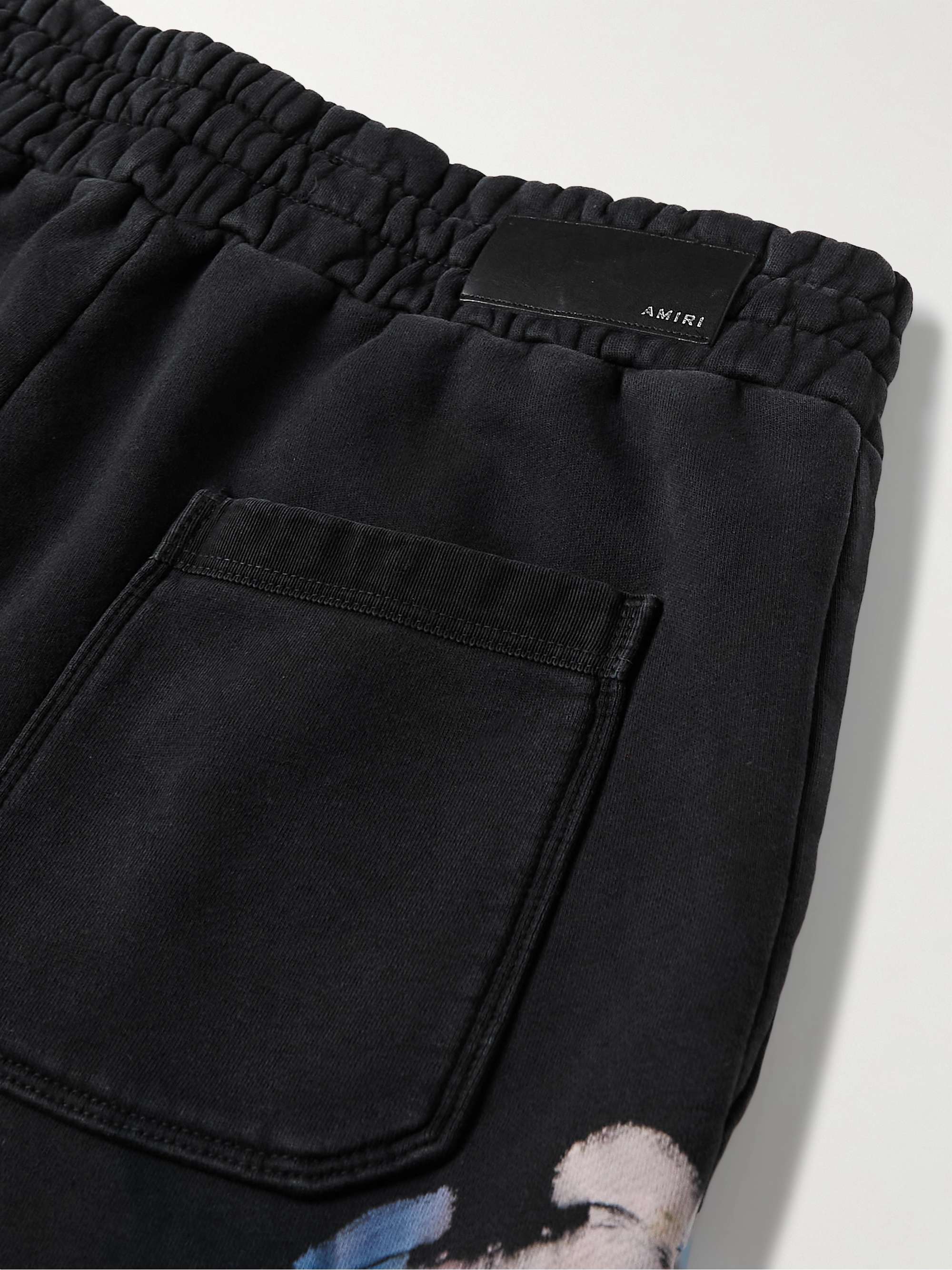 AMIRI Tapered Tie-Dyed Cotton-Jersey Sweatpants