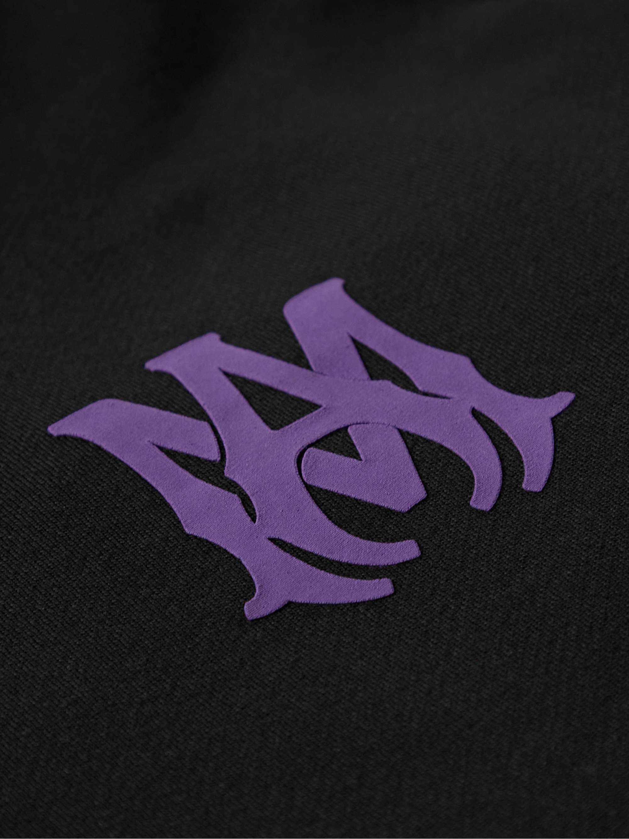 AMIRI Logo-Print Cotton-Jersey Hoodie