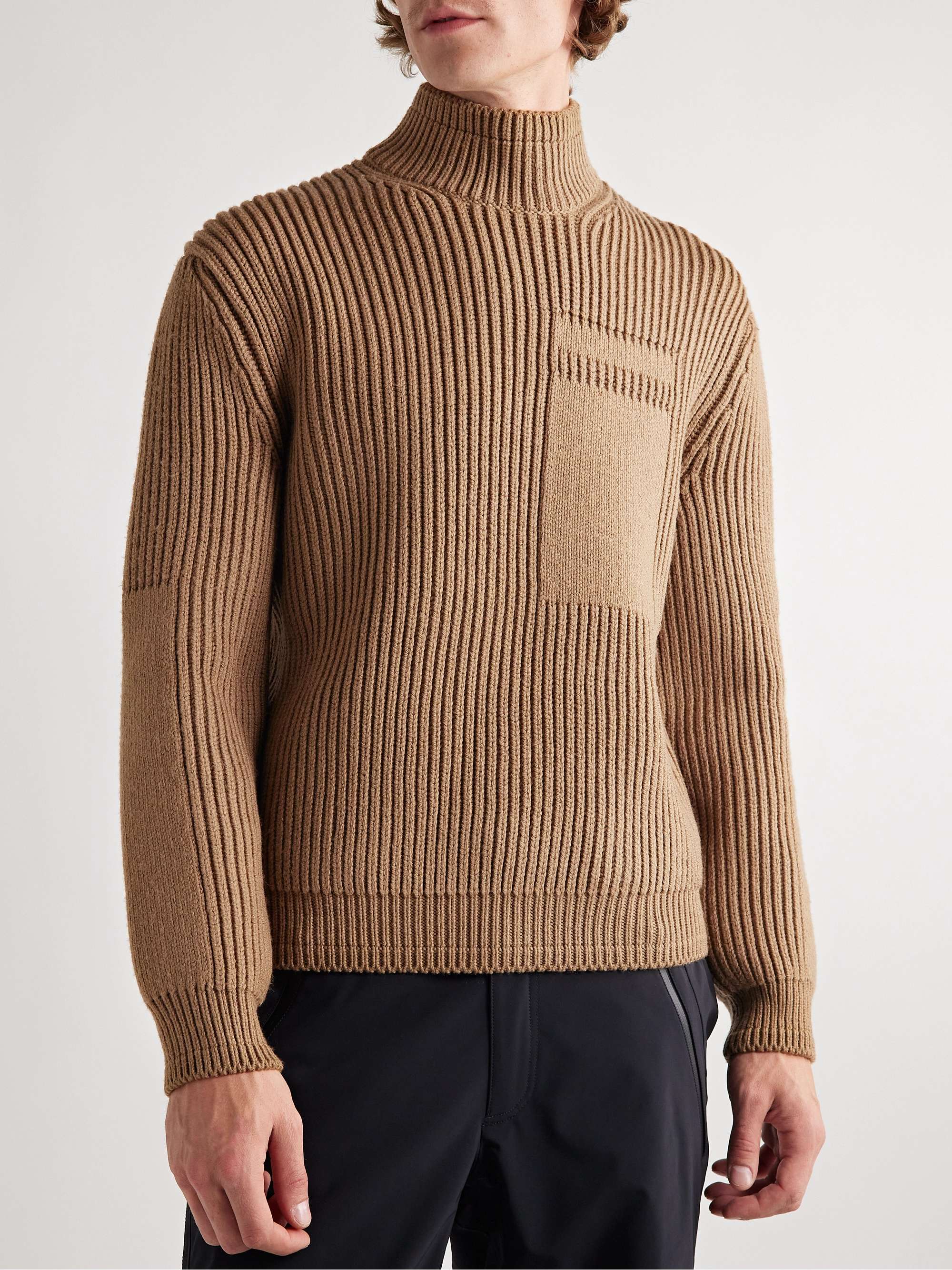 AZTECH MOUNTAIN Rosa Alpina Cashmere and Silk-Blend Ski Rollneck Sweater