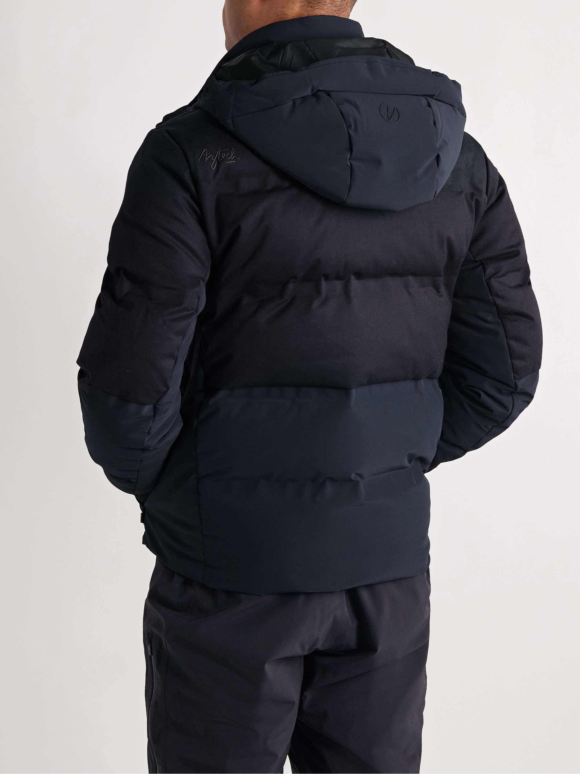 AZTECH MOUNTAIN Super Nuke Panelled Hooded Down Ski Jacket
