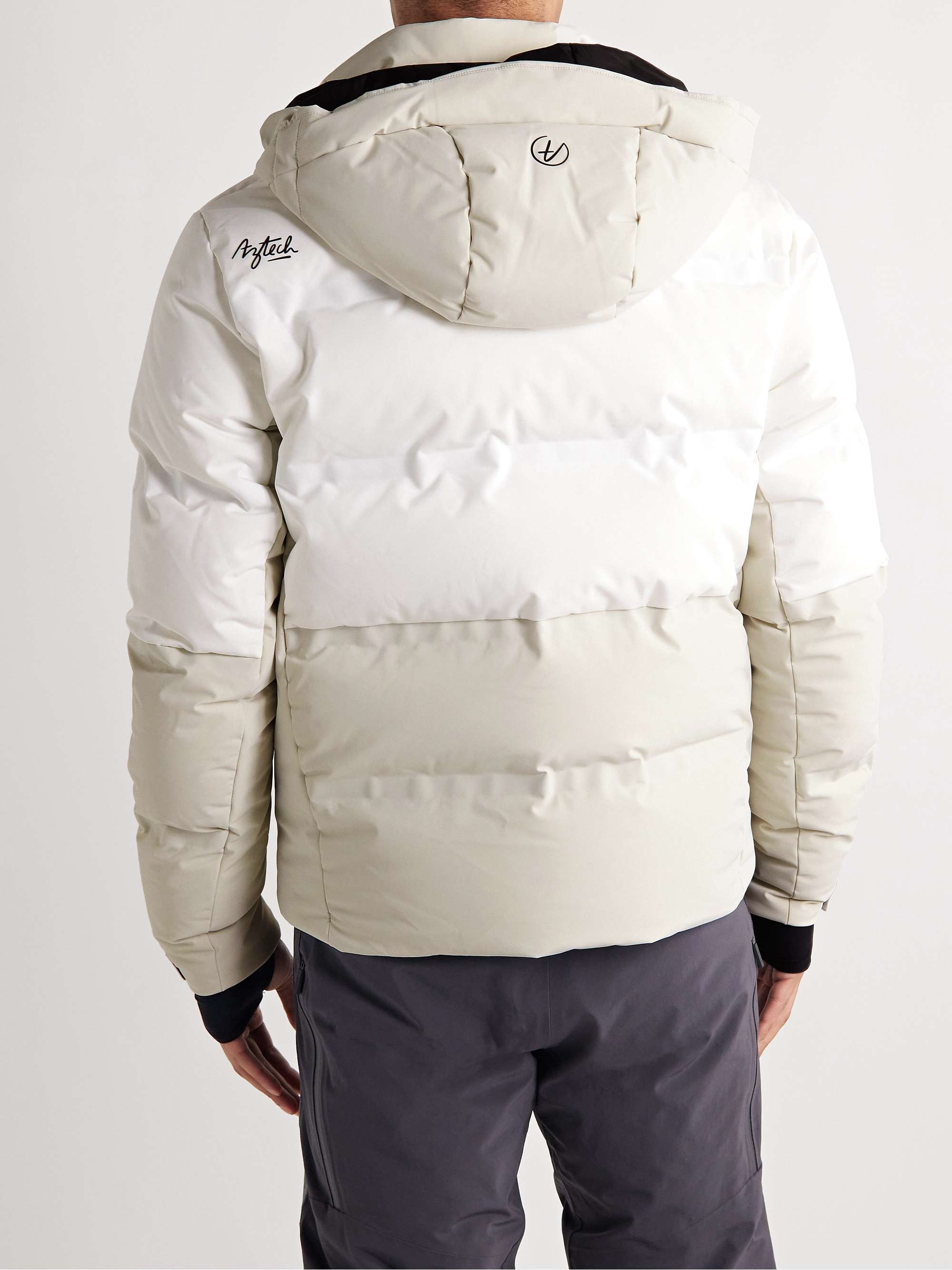 AZTECH MOUNTAIN Super Nuke Panelled Hooded Down Ski Jacket