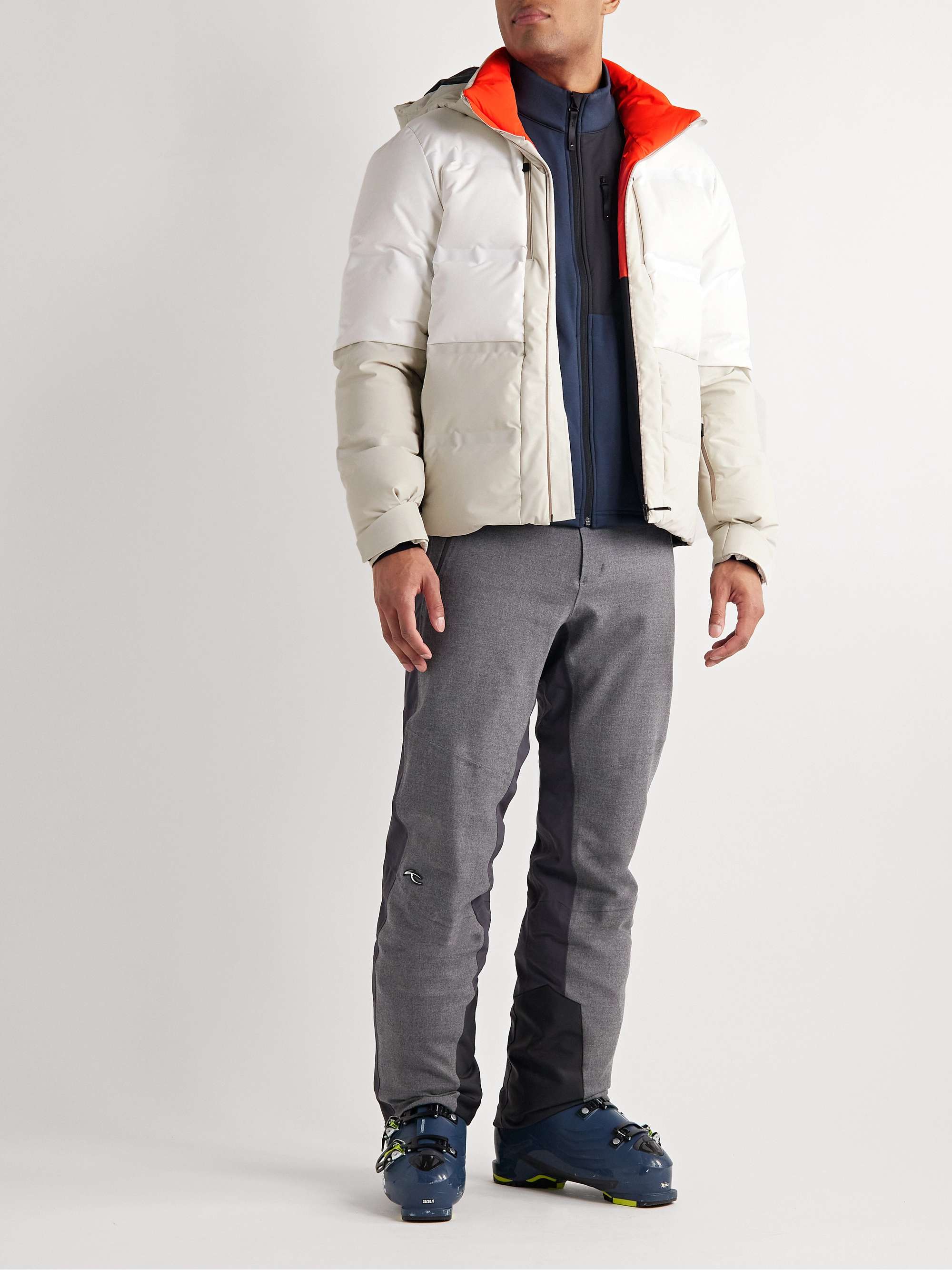 AZTECH MOUNTAIN Super Nuke Panelled Hooded Down Ski Jacket