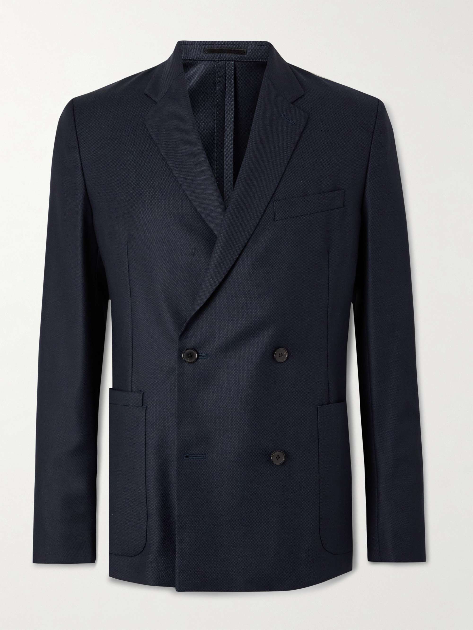 PAUL SMITH Double-Breasted Wool Blazer for Men | MR PORTER