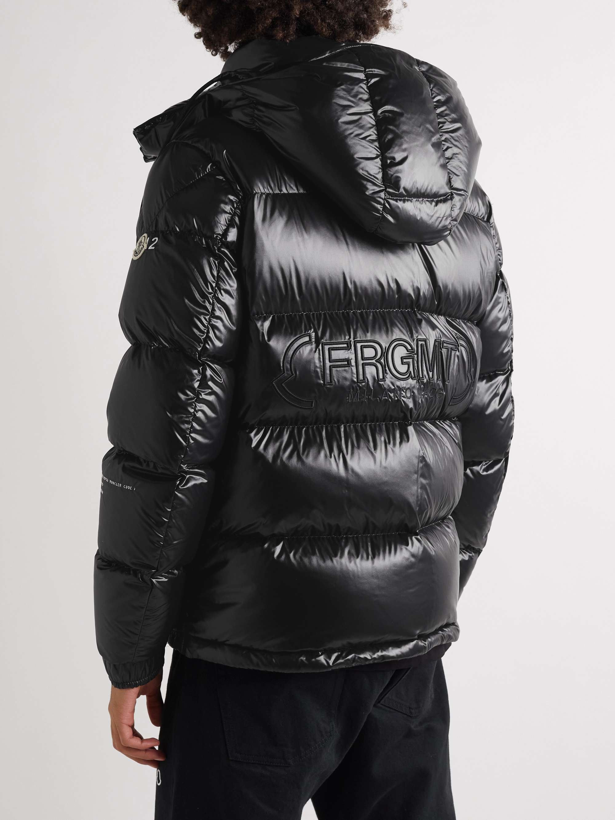 MONCLER GENIUS 7 Moncler FRGMT Hiroshi Fujiwara Rickey Shell Hooded ...