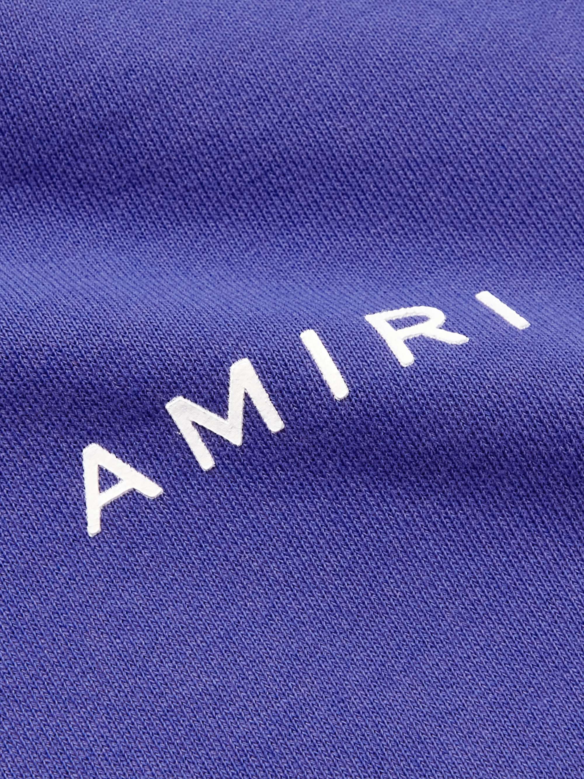 AMIRI KIDS Logo-Print Cotton-Jersey Hoodie