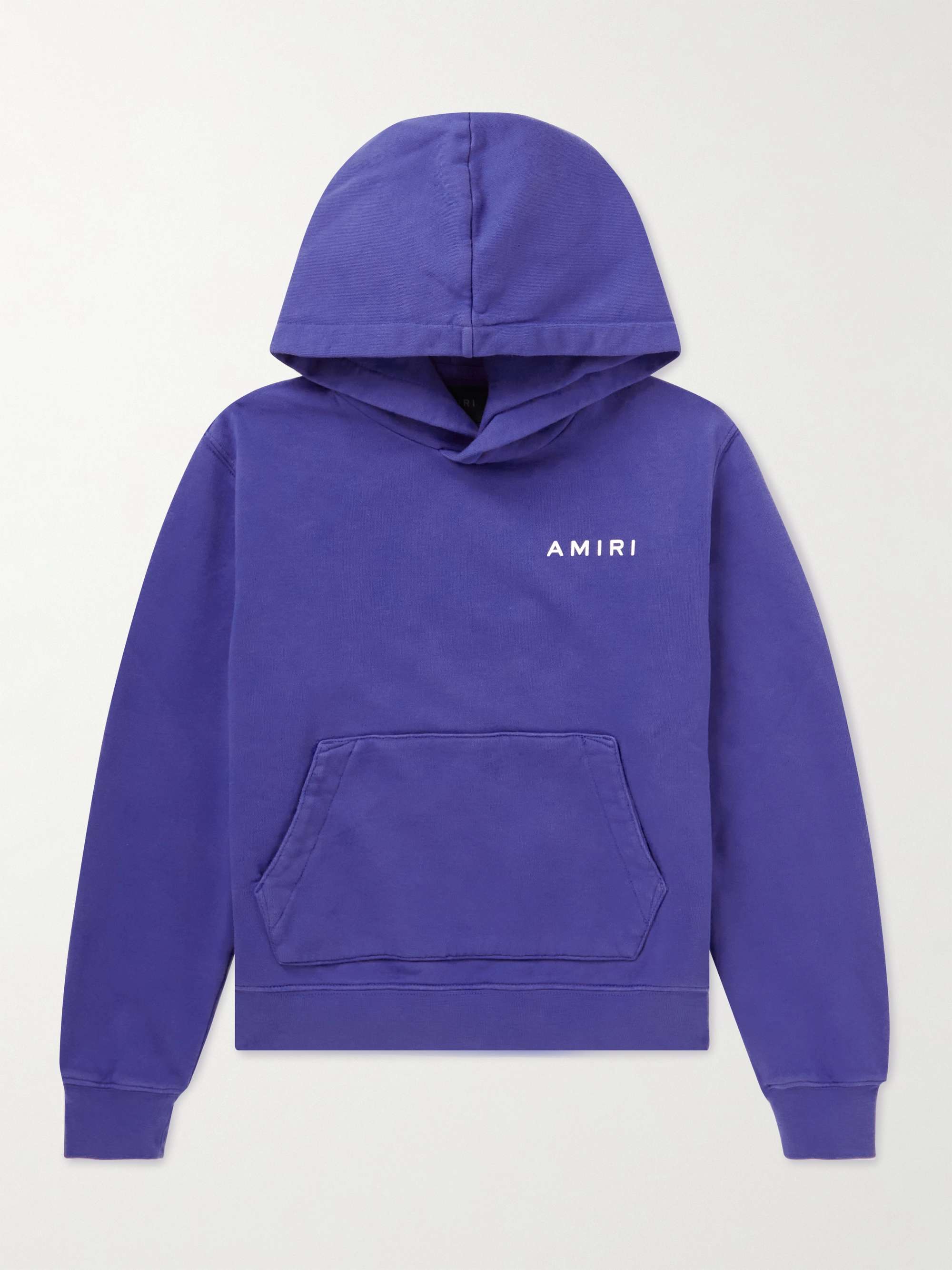 AMIRI KIDS Logo-Print Cotton-Jersey Hoodie for Men | MR PORTER