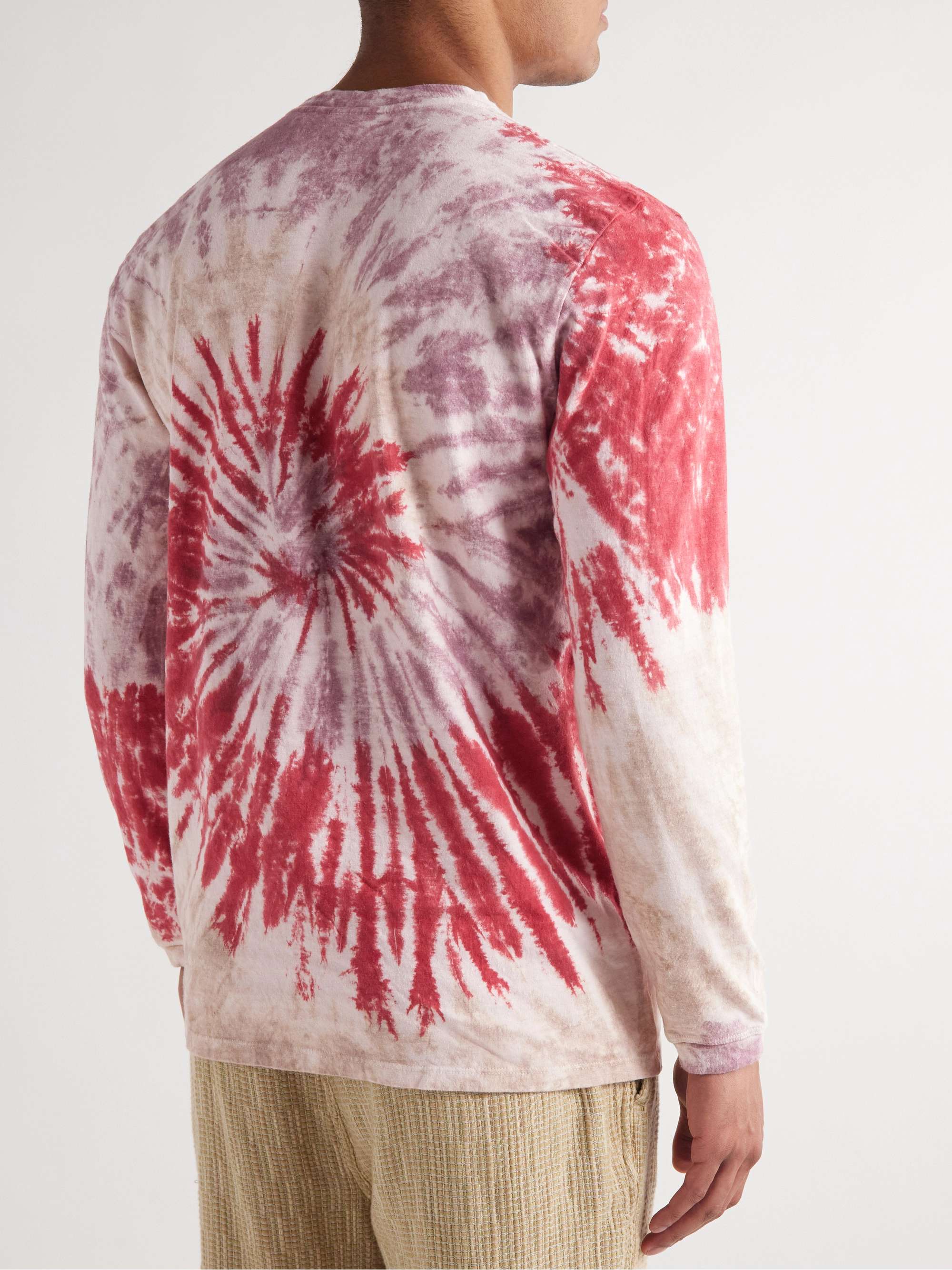 JUNGMAVEN Swirl Baja Tie-Dyed Hemp and Cotton-Blend Jersey T-Shirt