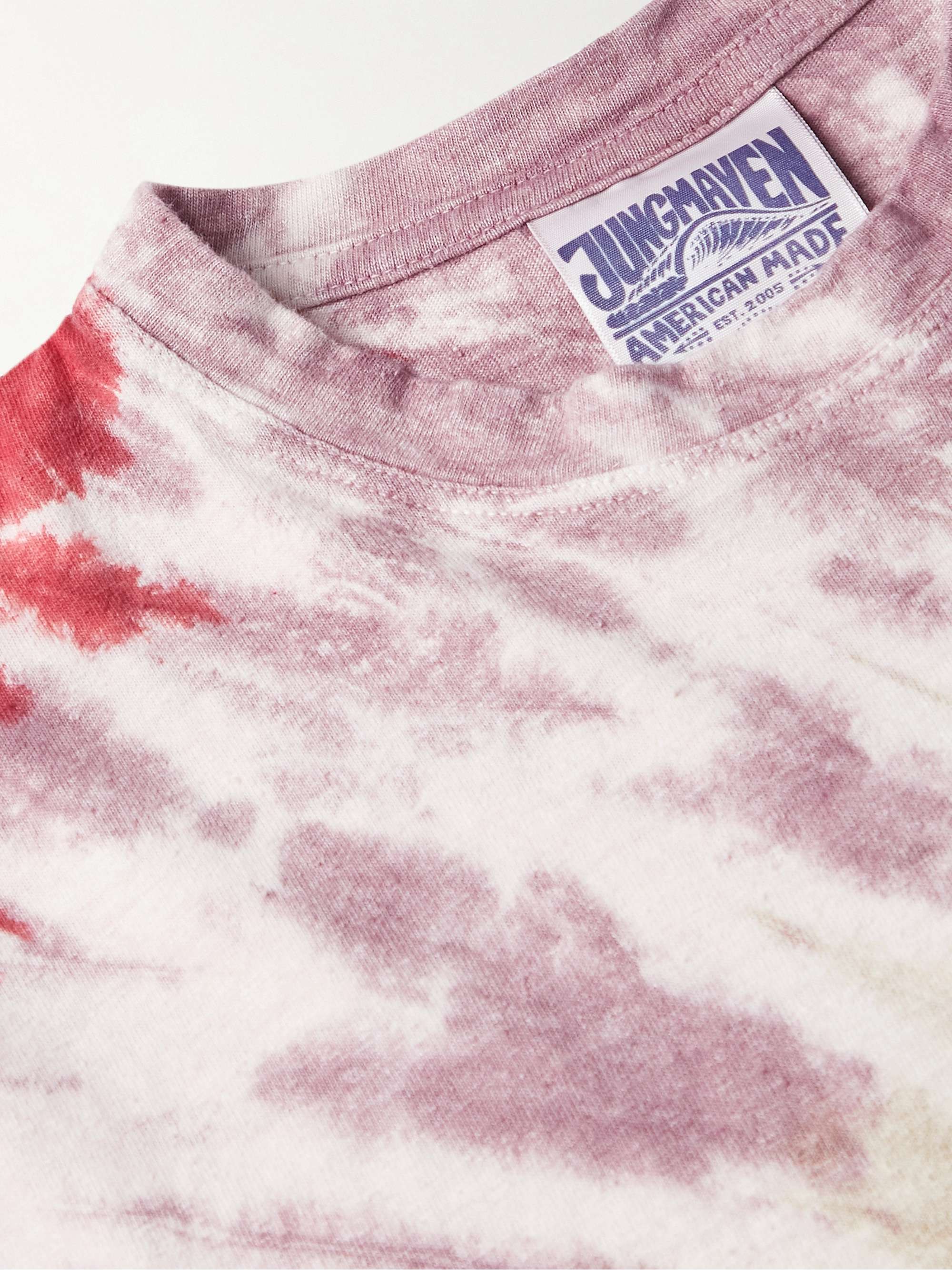 JUNGMAVEN Swirl Baja Tie-Dyed Hemp and Cotton-Blend Jersey T-Shirt