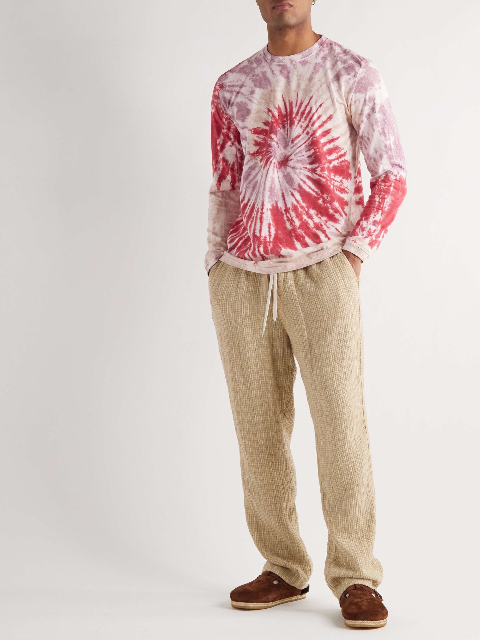 JUNGMAVEN Swirl Baja Tie-Dyed Hemp and Cotton-Blend Jersey T-Shirt