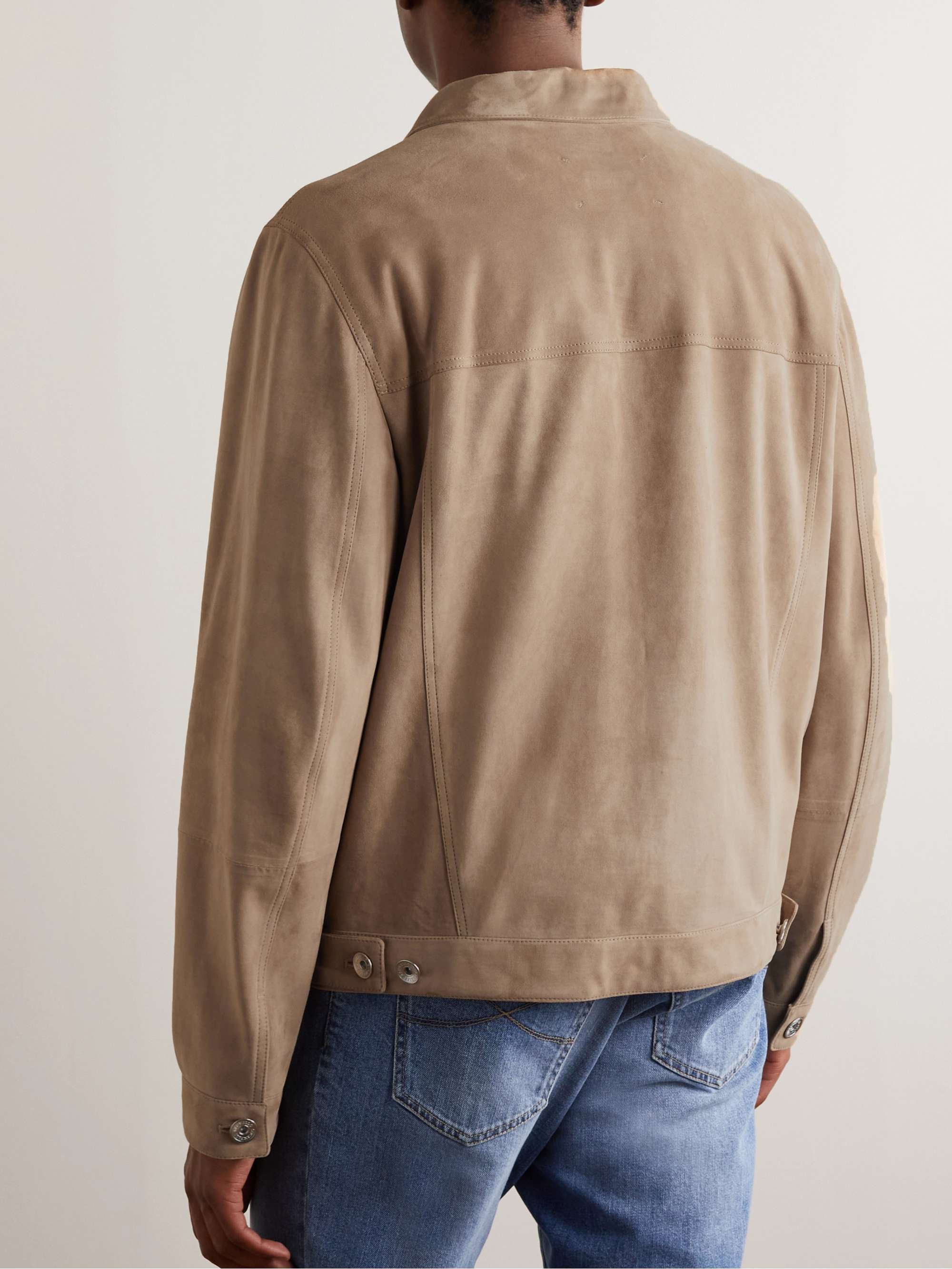 BRUNELLO CUCINELLI Suede Jacket