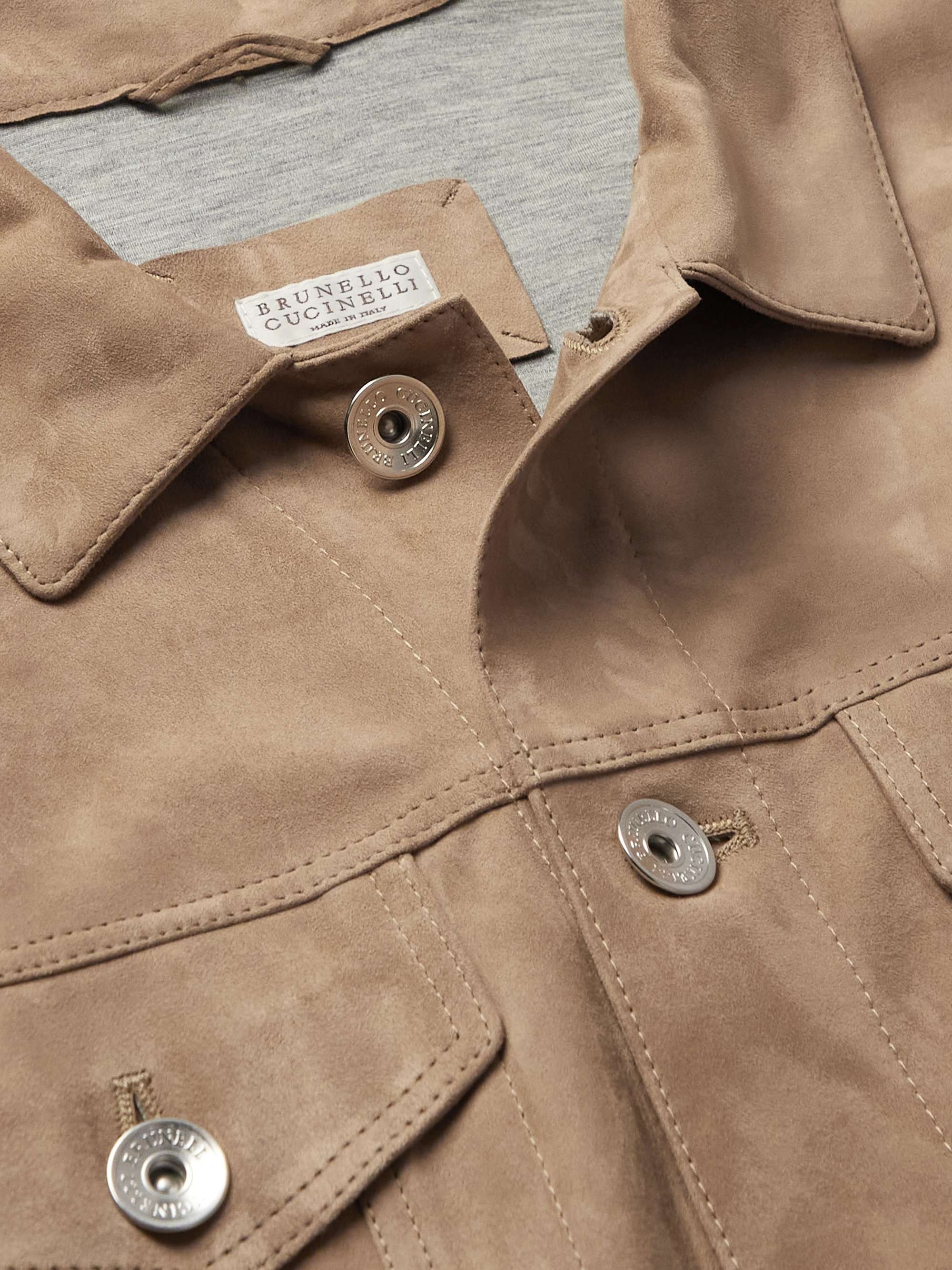 BRUNELLO CUCINELLI Suede Jacket