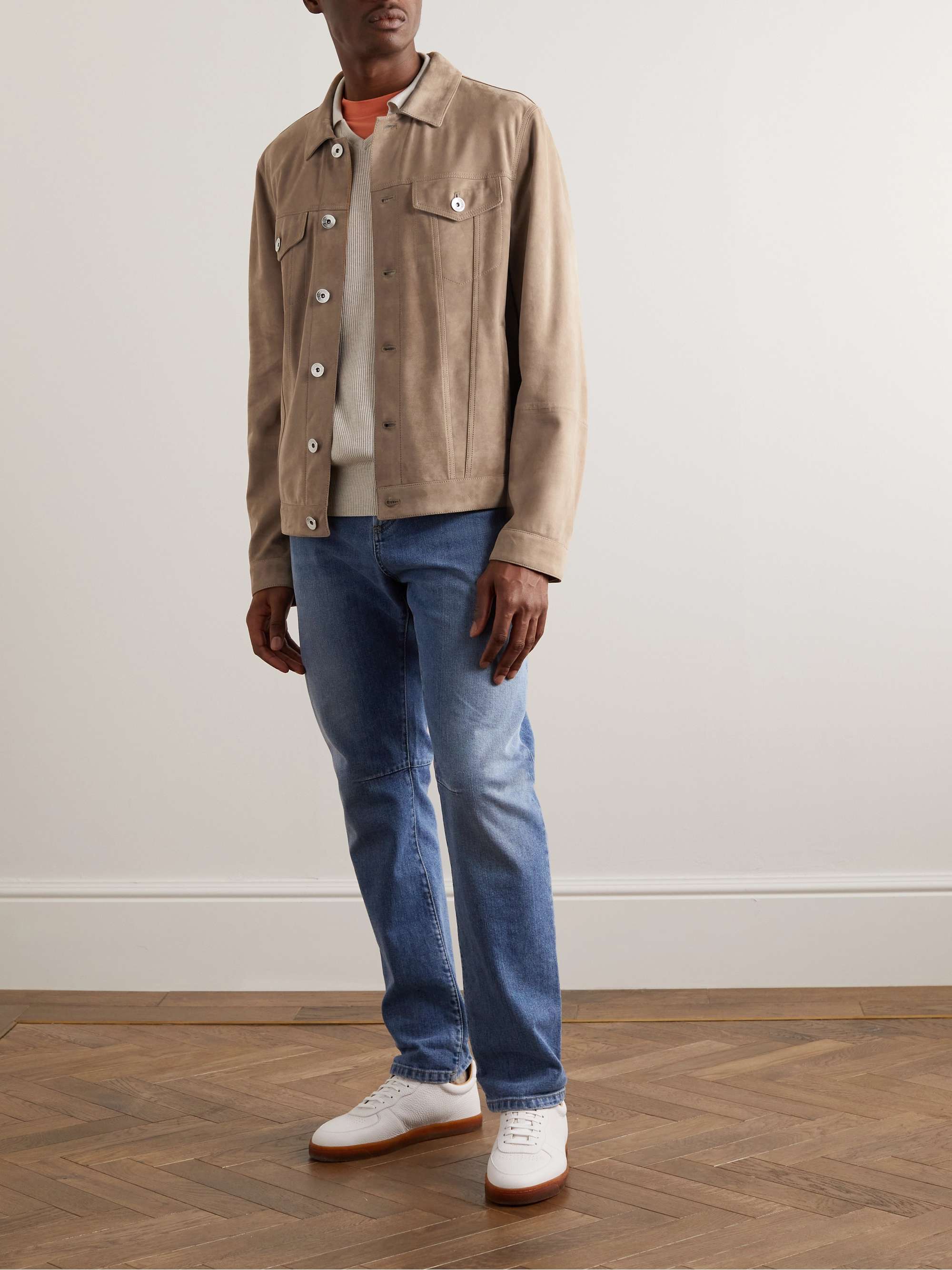 BRUNELLO CUCINELLI Suede Jacket