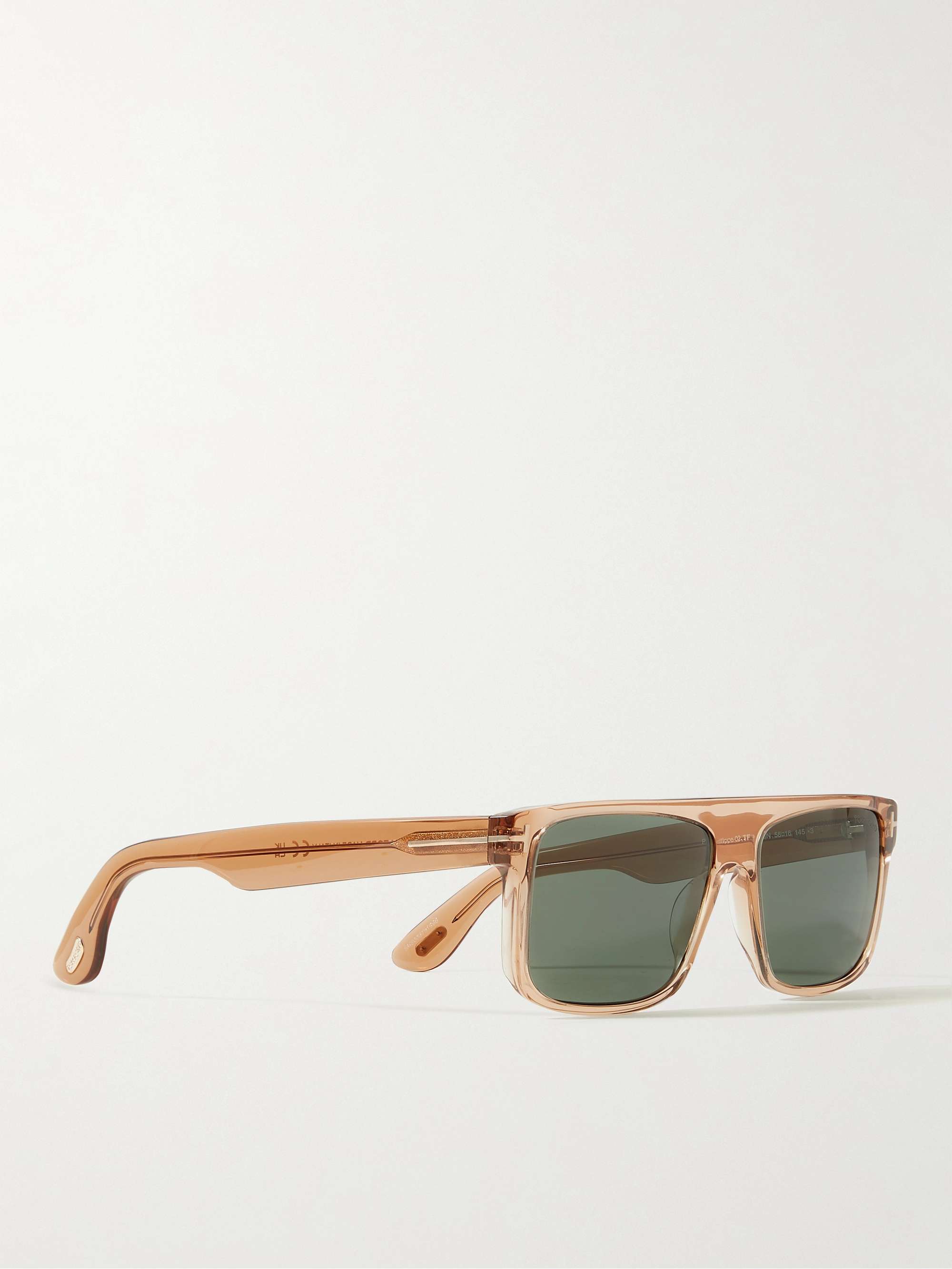 TOM FORD Square-Frame Acetate Sunglasses
