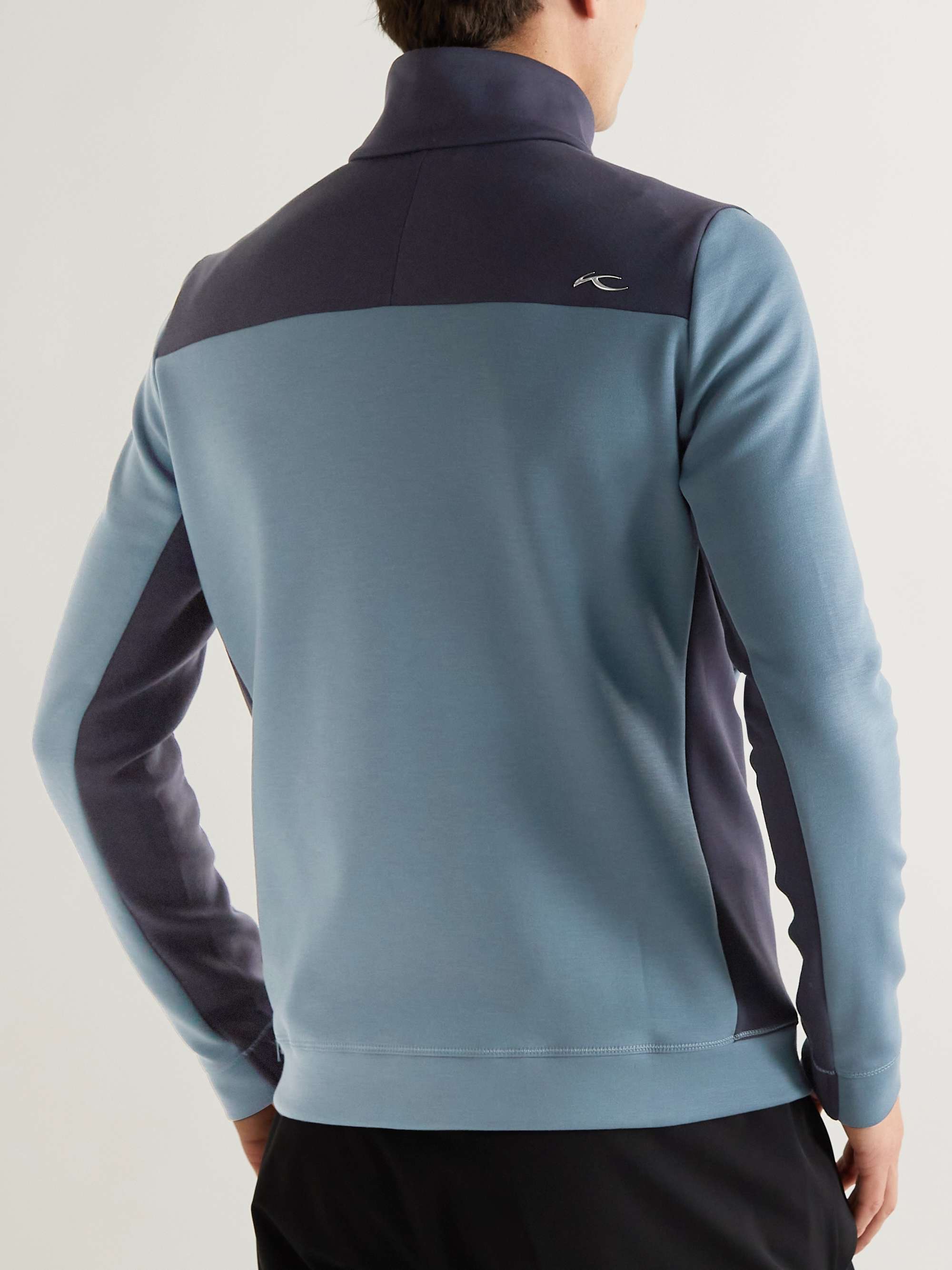 KJUS Formula Shell-Panelled Tech-Jersey Zip-Up Jacket