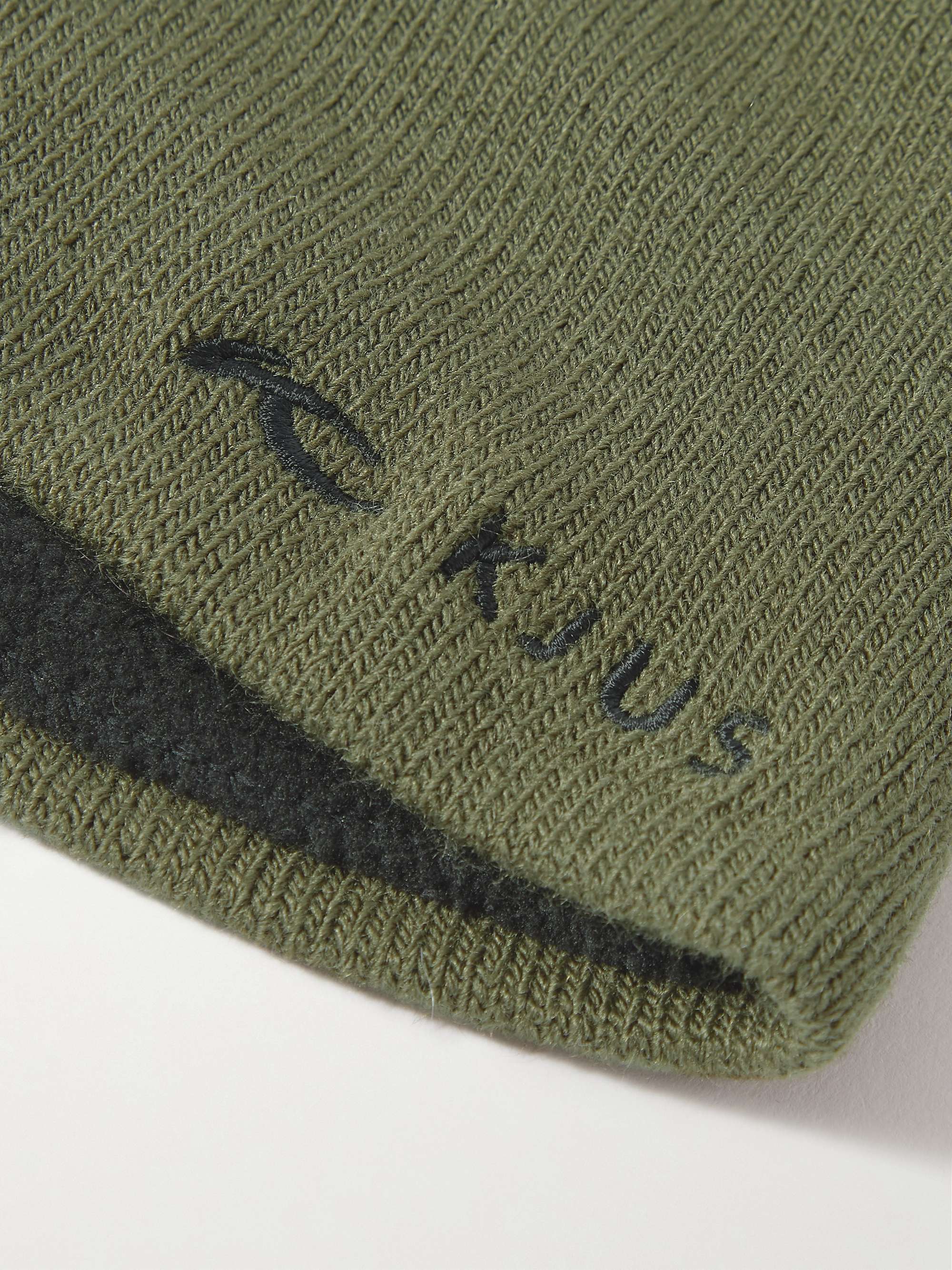 KJUS Logo-Embroidered Ribbed-Knit Beanie