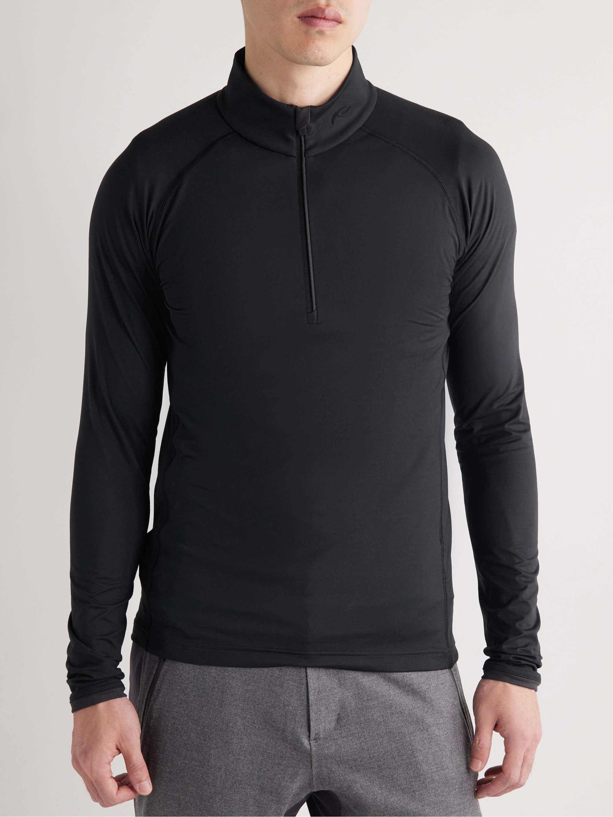 KJUS Feel Stretch-Jersey Half-Zip Ski Mid-Layer