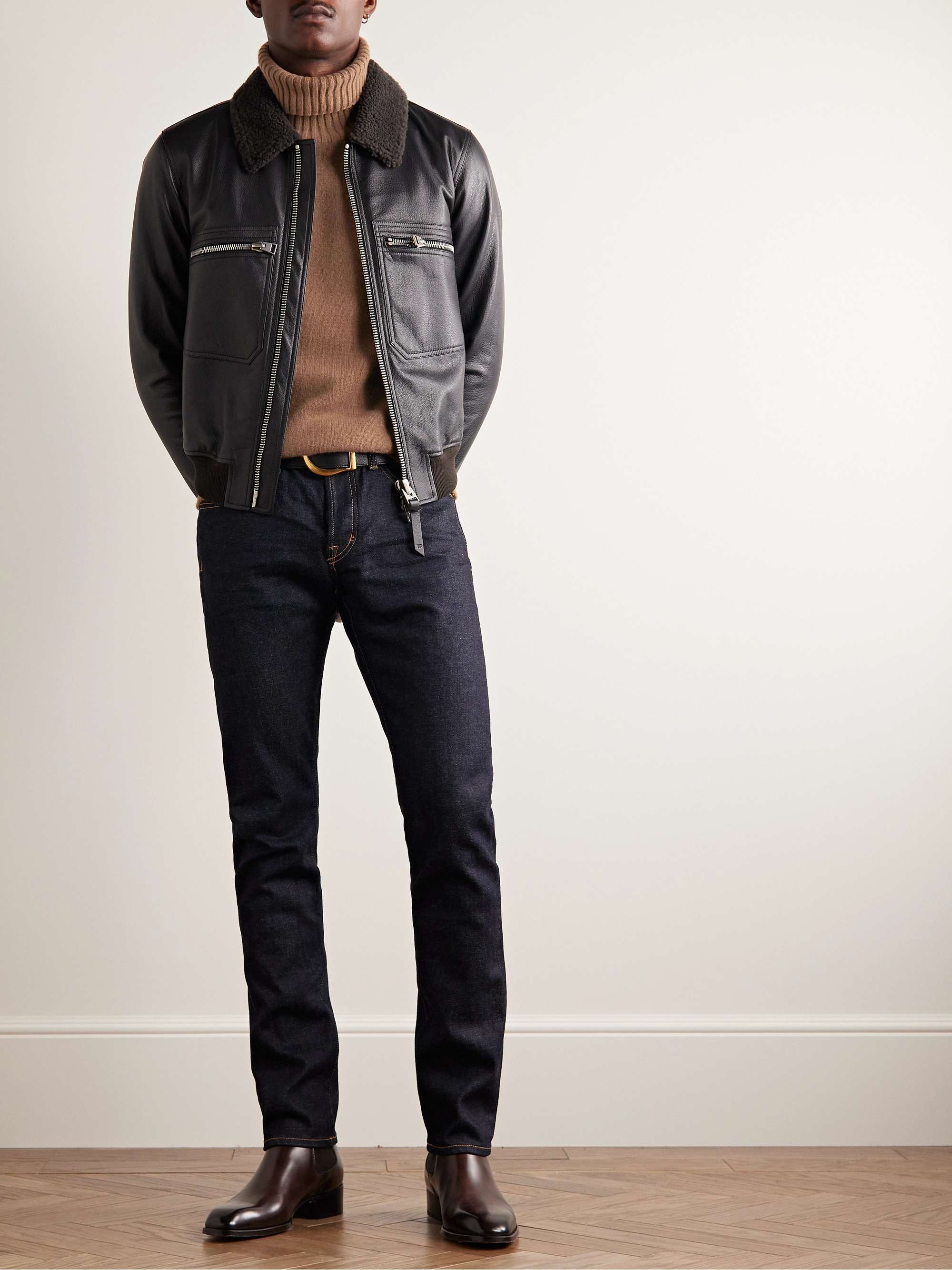 TOM FORD Cashmere-Blend Rollneck Sweater