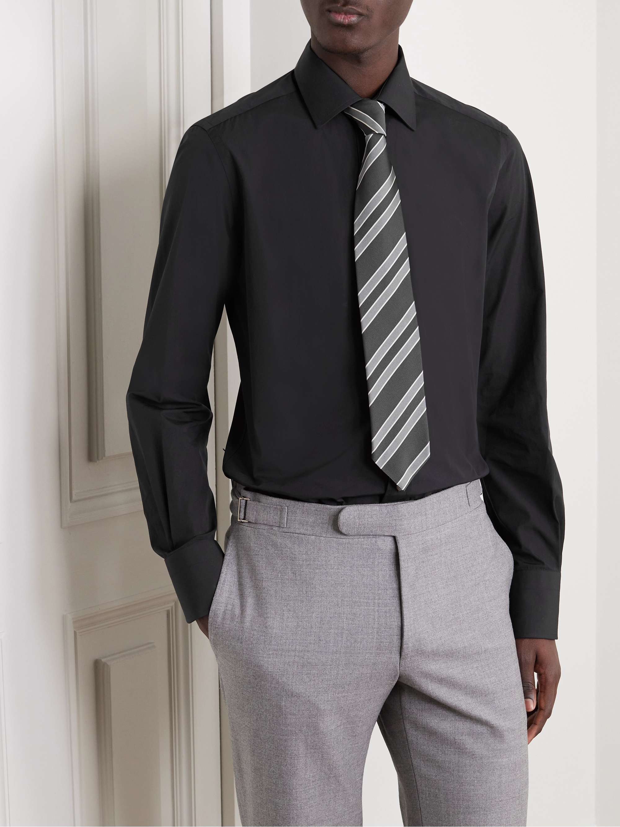 TOM FORD Cotton-Poplin Shirt for Men | MR PORTER