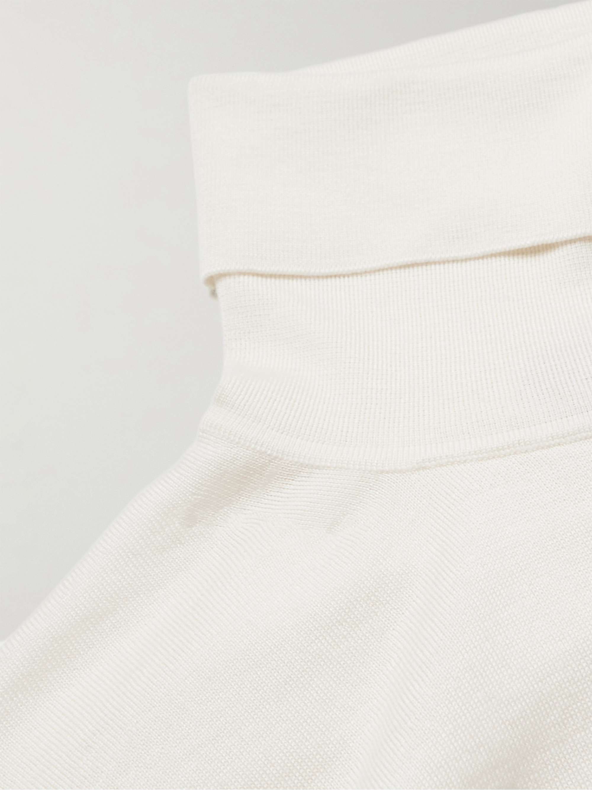 TOM FORD Cashmere and Silk-Blend Rollneck Sweater