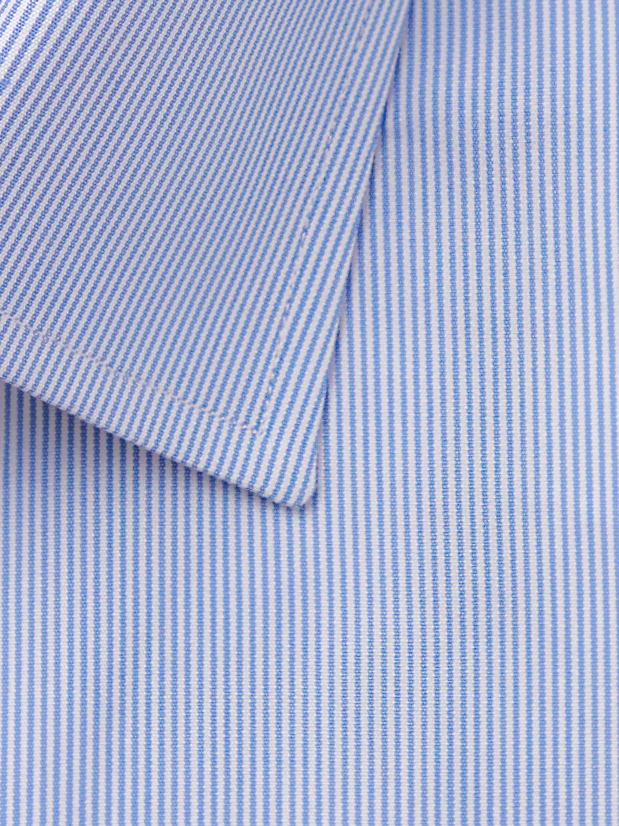 TOM FORD Striped Cotton-Poplin Shirt