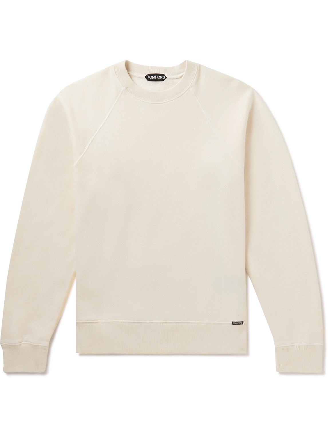 Garment-Dyed Cotton-Jersey Sweatshirt