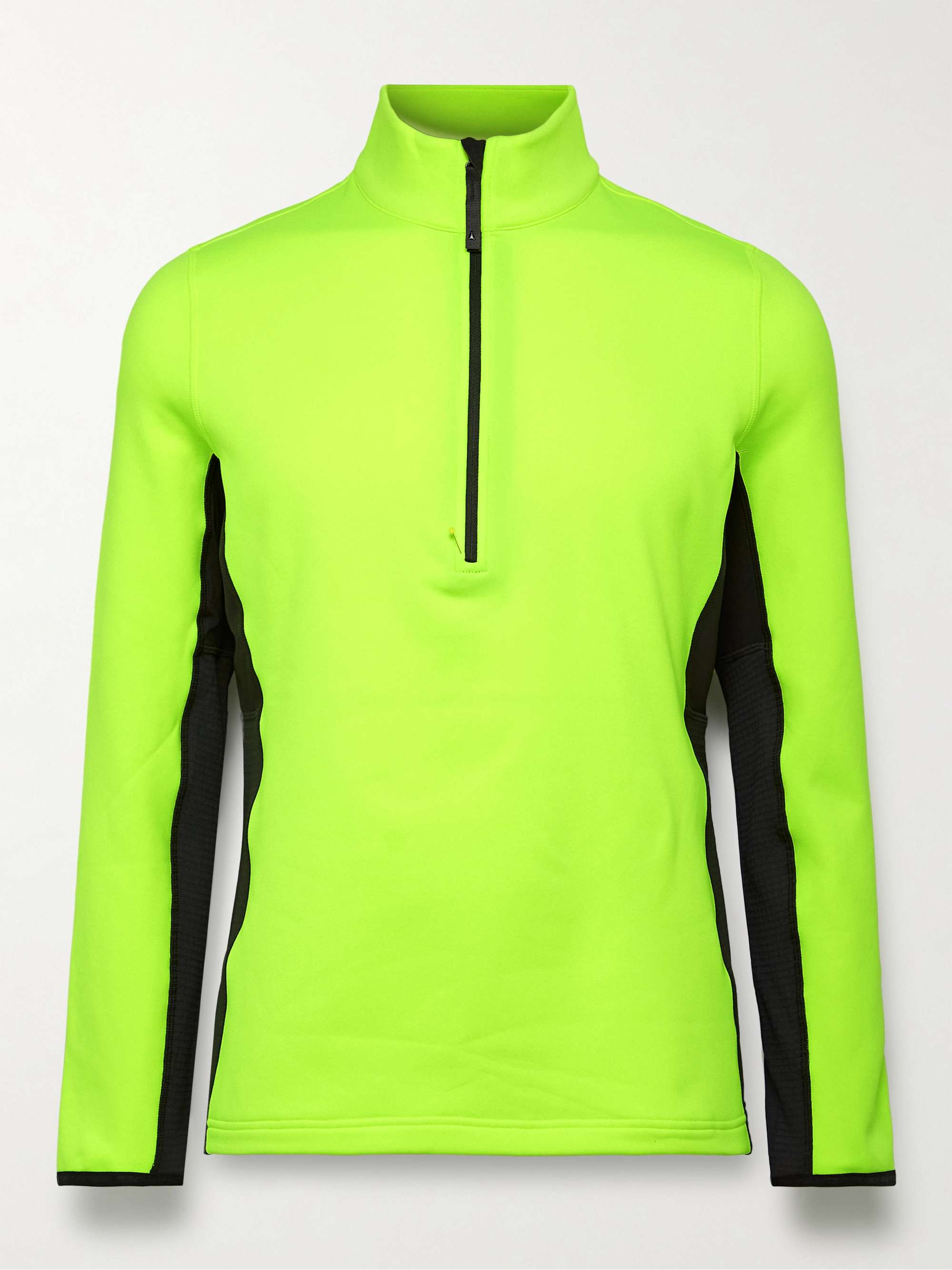AZTECH MOUNTAIN Slim-Fit Stretch-Jersey and Ripstop Half-Zip Ski Base Layer