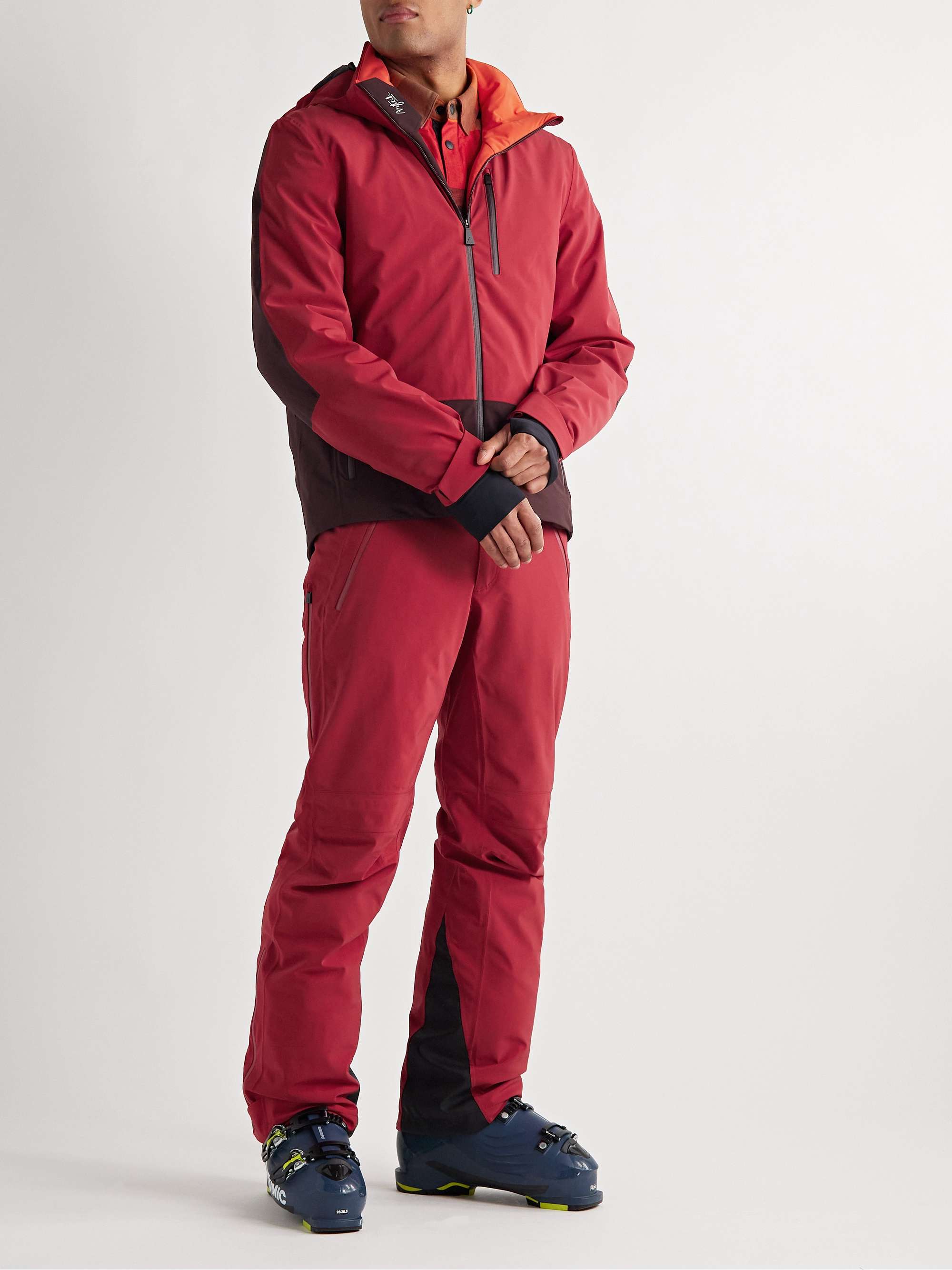 AZTECH MOUNTAIN Ajax Panelled Hooded Ski Jacket