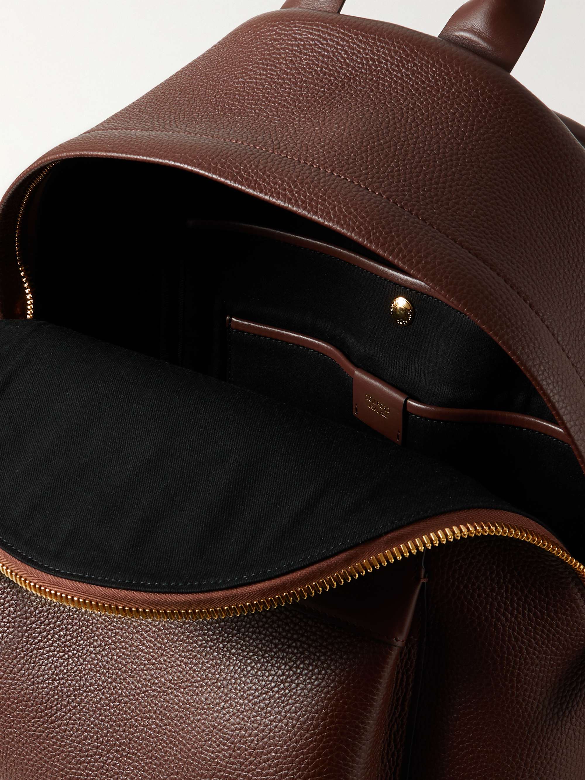 TOM FORD Buckley Pebble-Grain Leather Backpack