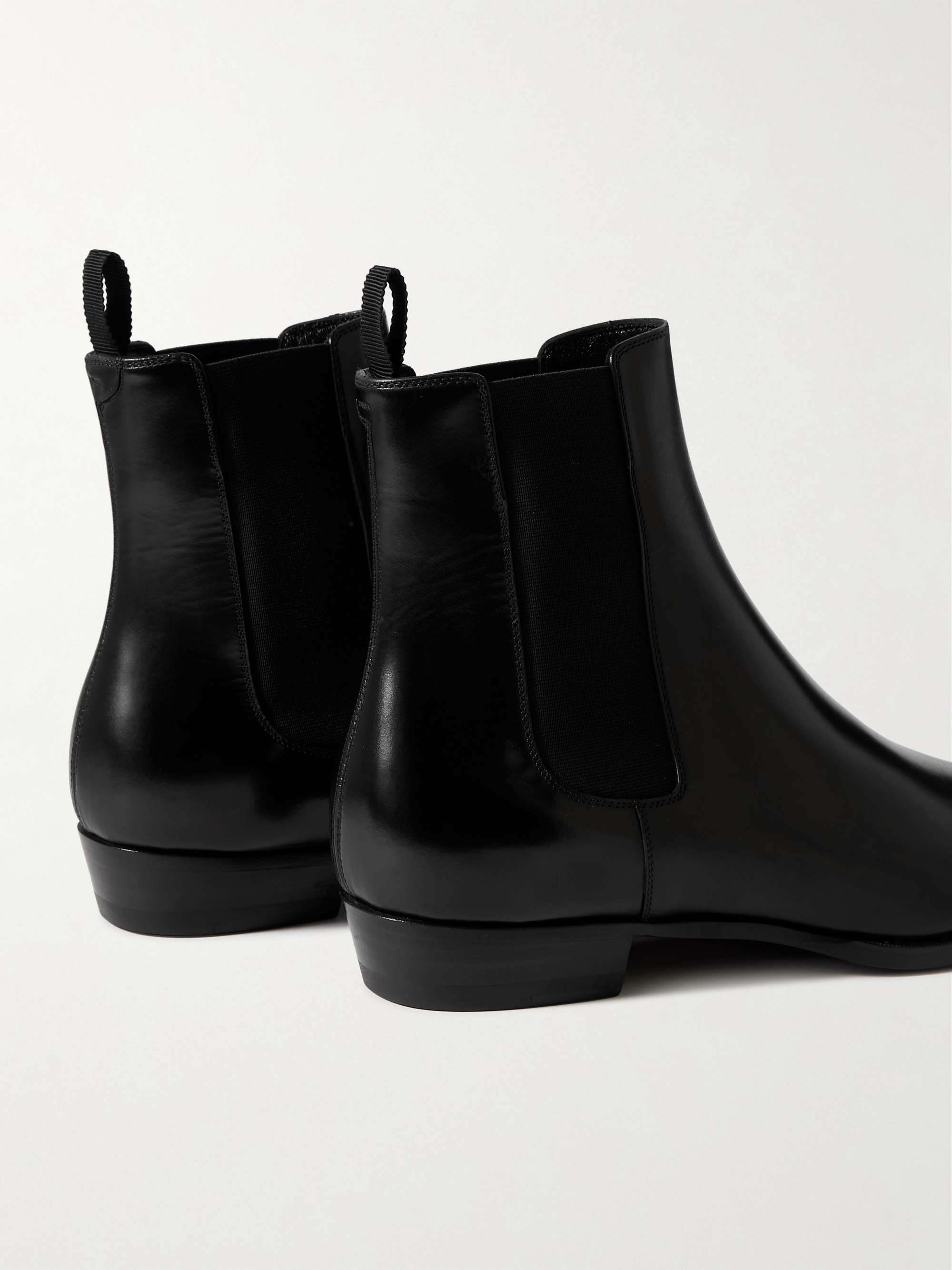 CELINE HOMME Leather Chelsea Boots